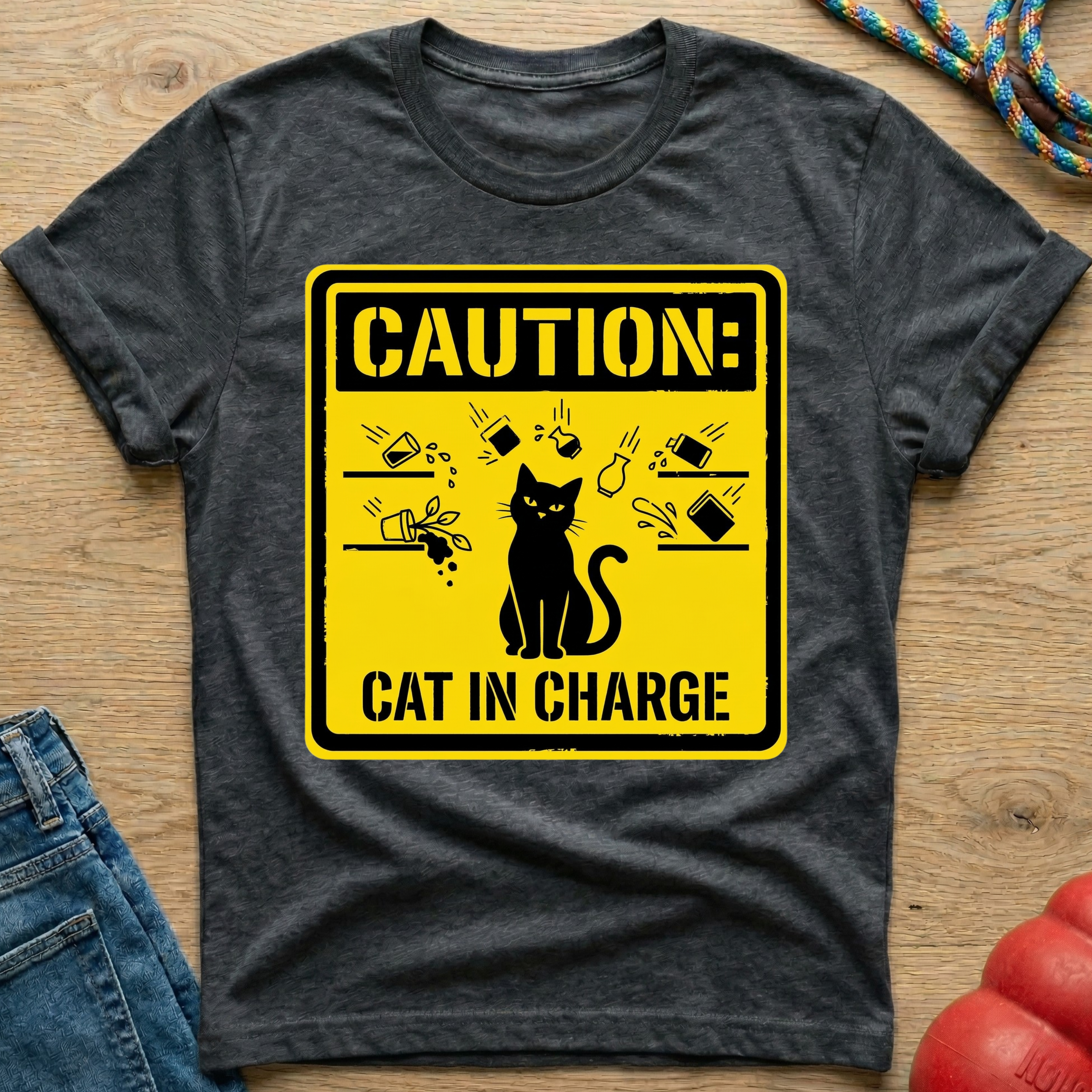 Cat In Charge T-Shirt