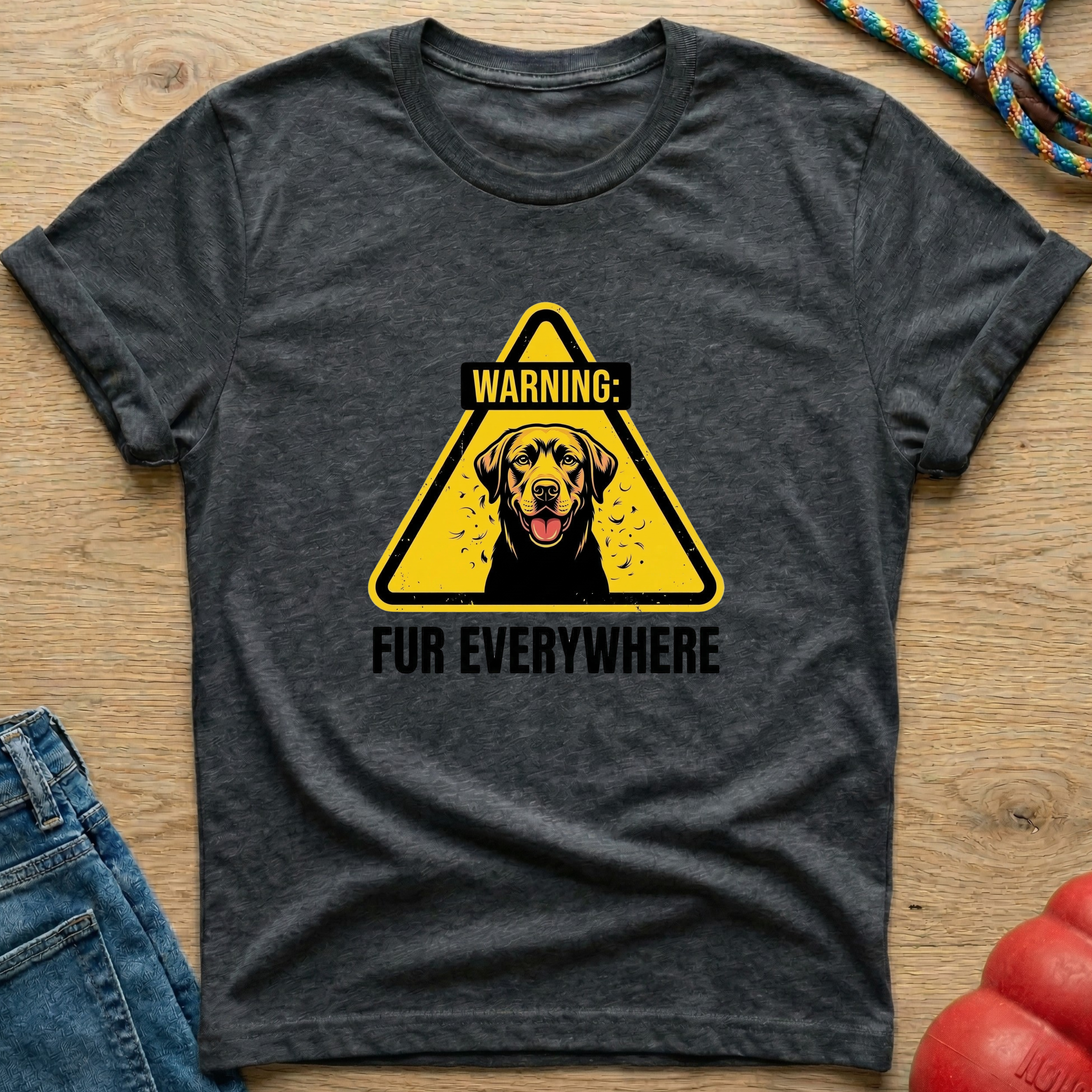 Warning fur everywhere T-Shirt