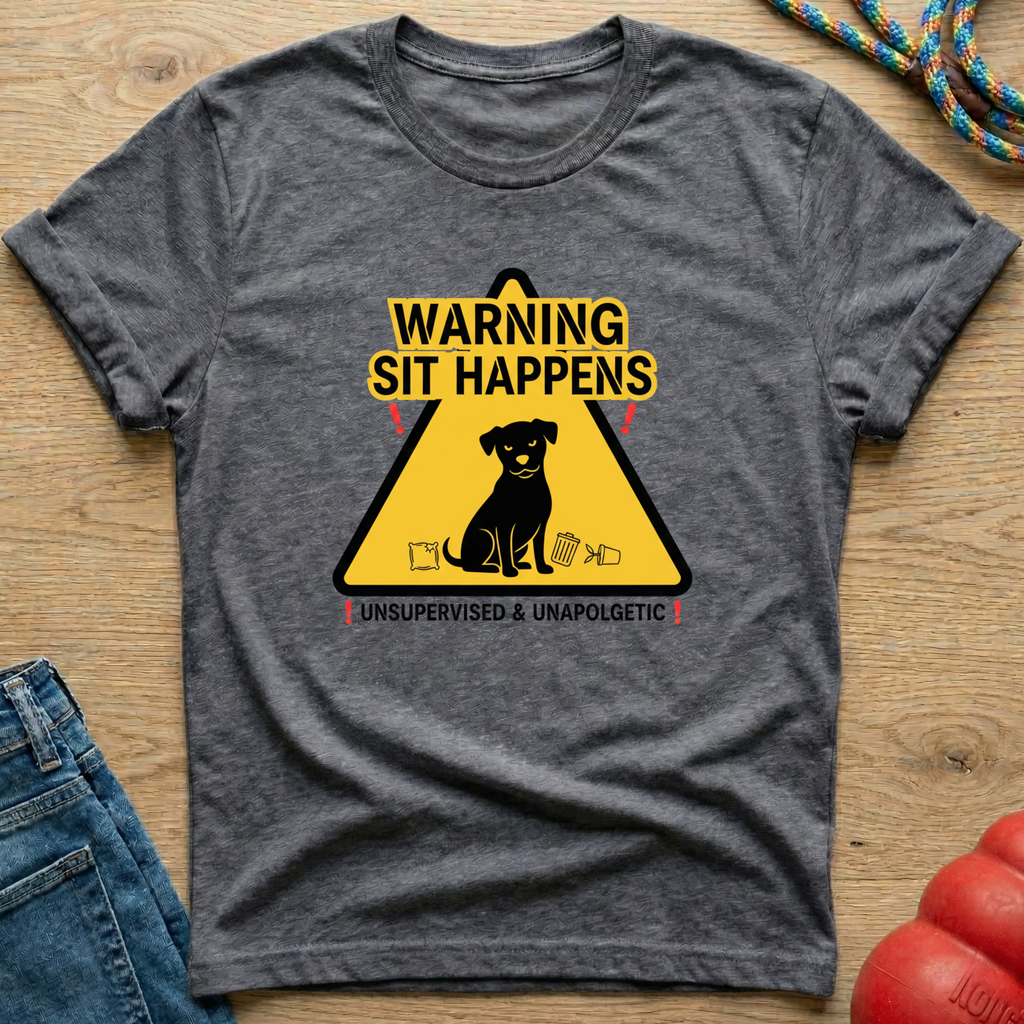 Warning unsupervisedT-Shirt