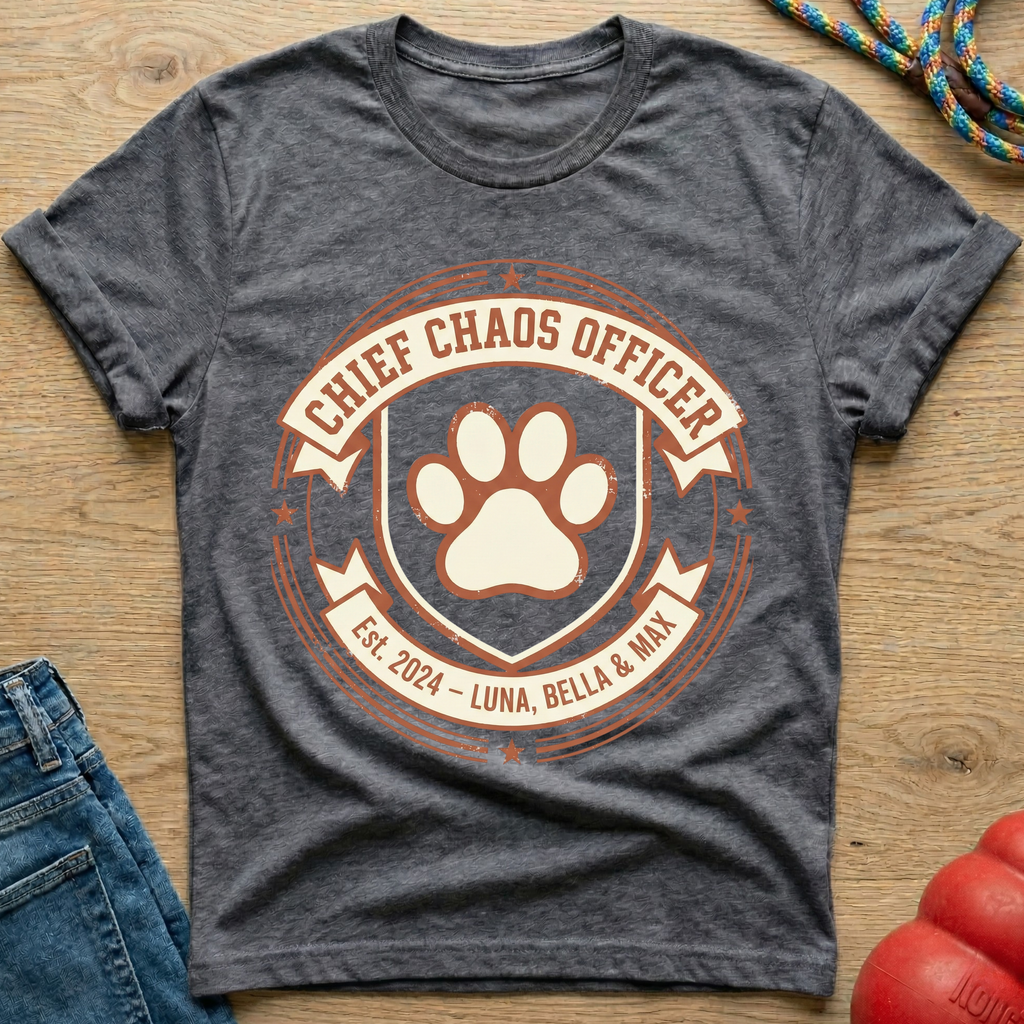 Custom Chaos Officer T-Shirt