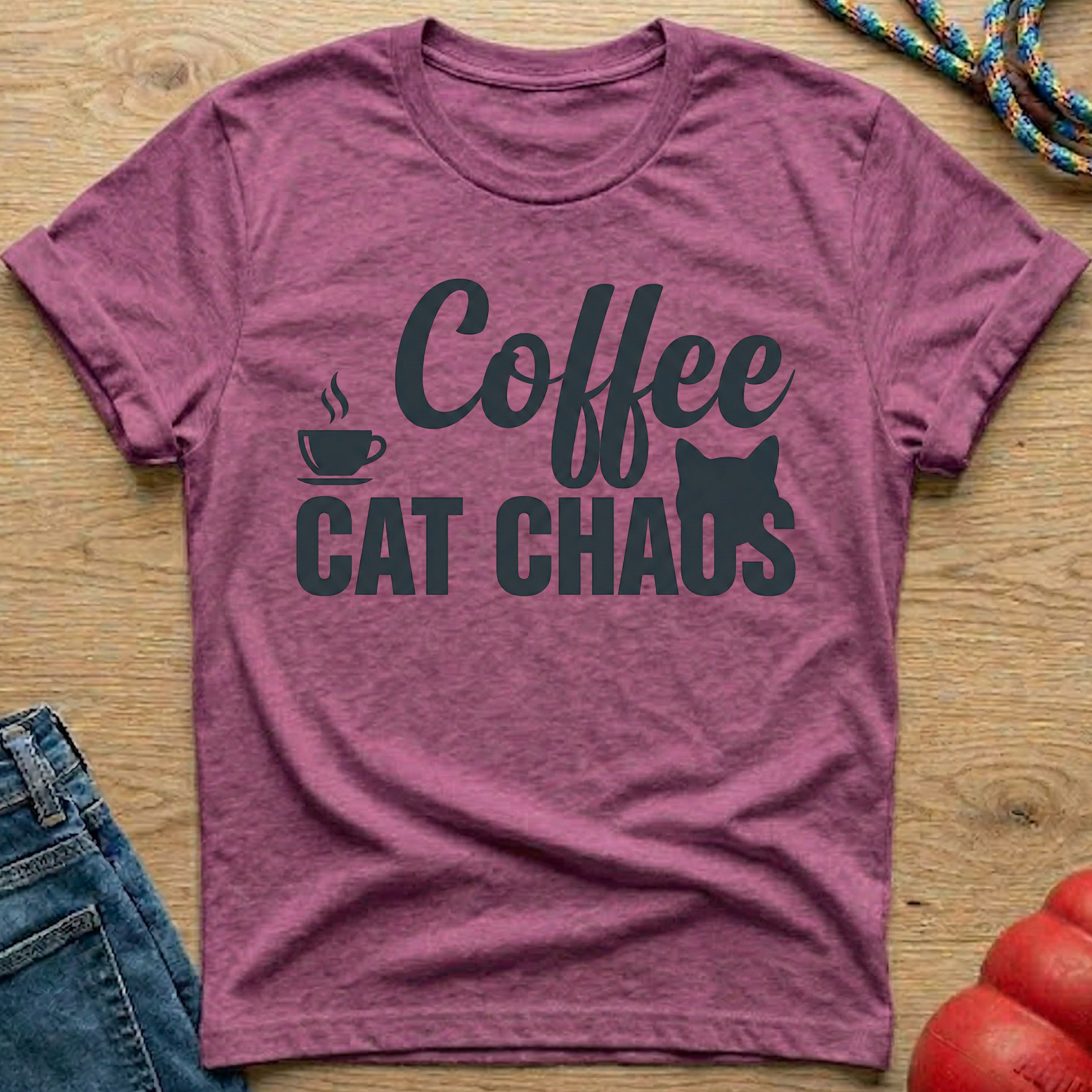 Coffee Cat Chaos T-Shirt