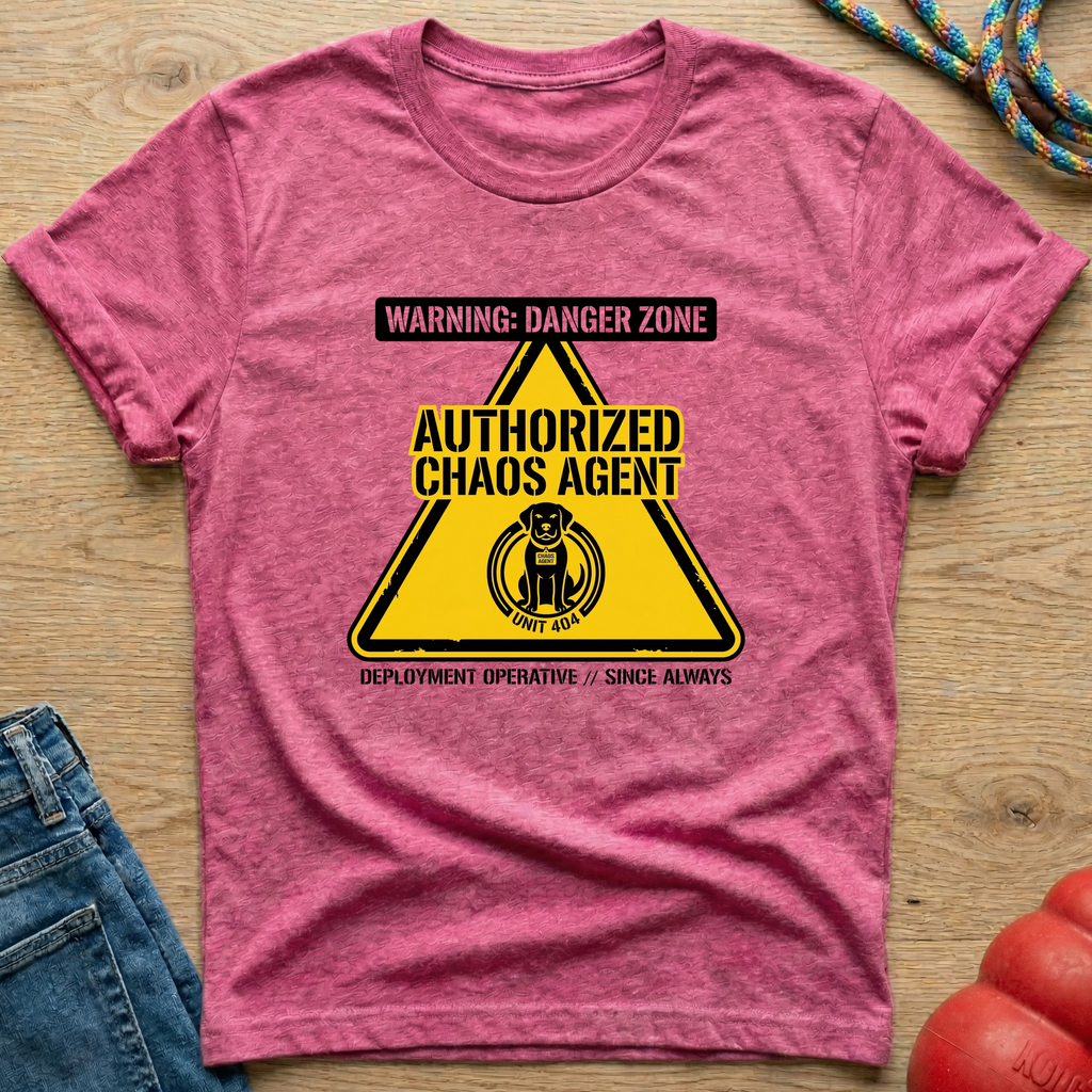 Warning Chaos Agent T-Shirt