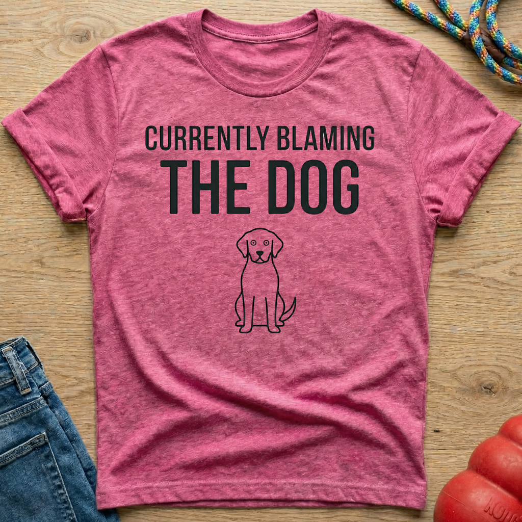 Blaming Dog 1  T-Shirt