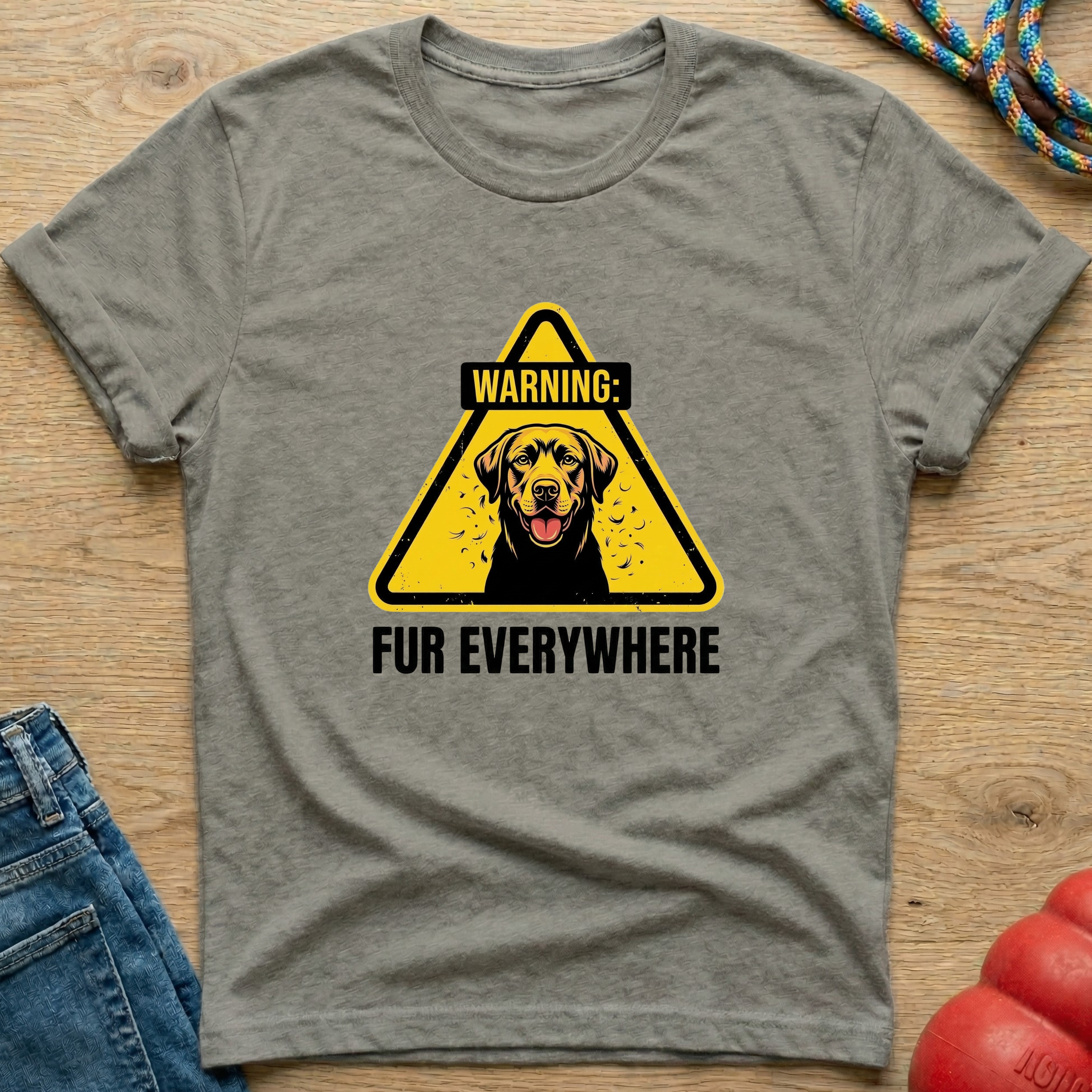 Warning fur everywhere T-Shirt