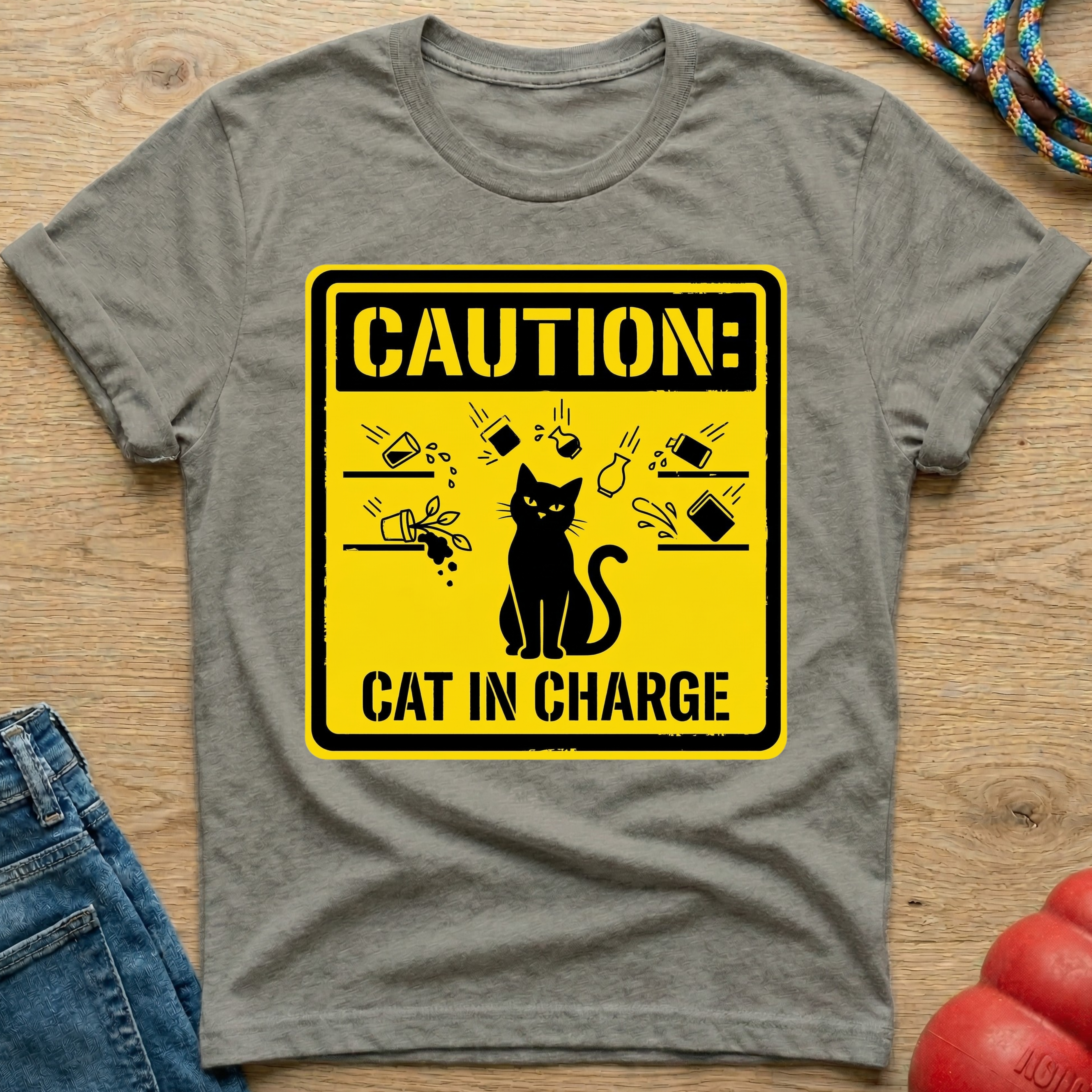 Cat In Charge T-Shirt