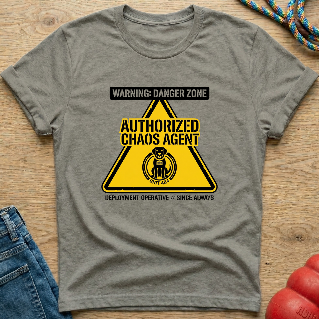 Warning Chaos Agent T-Shirt