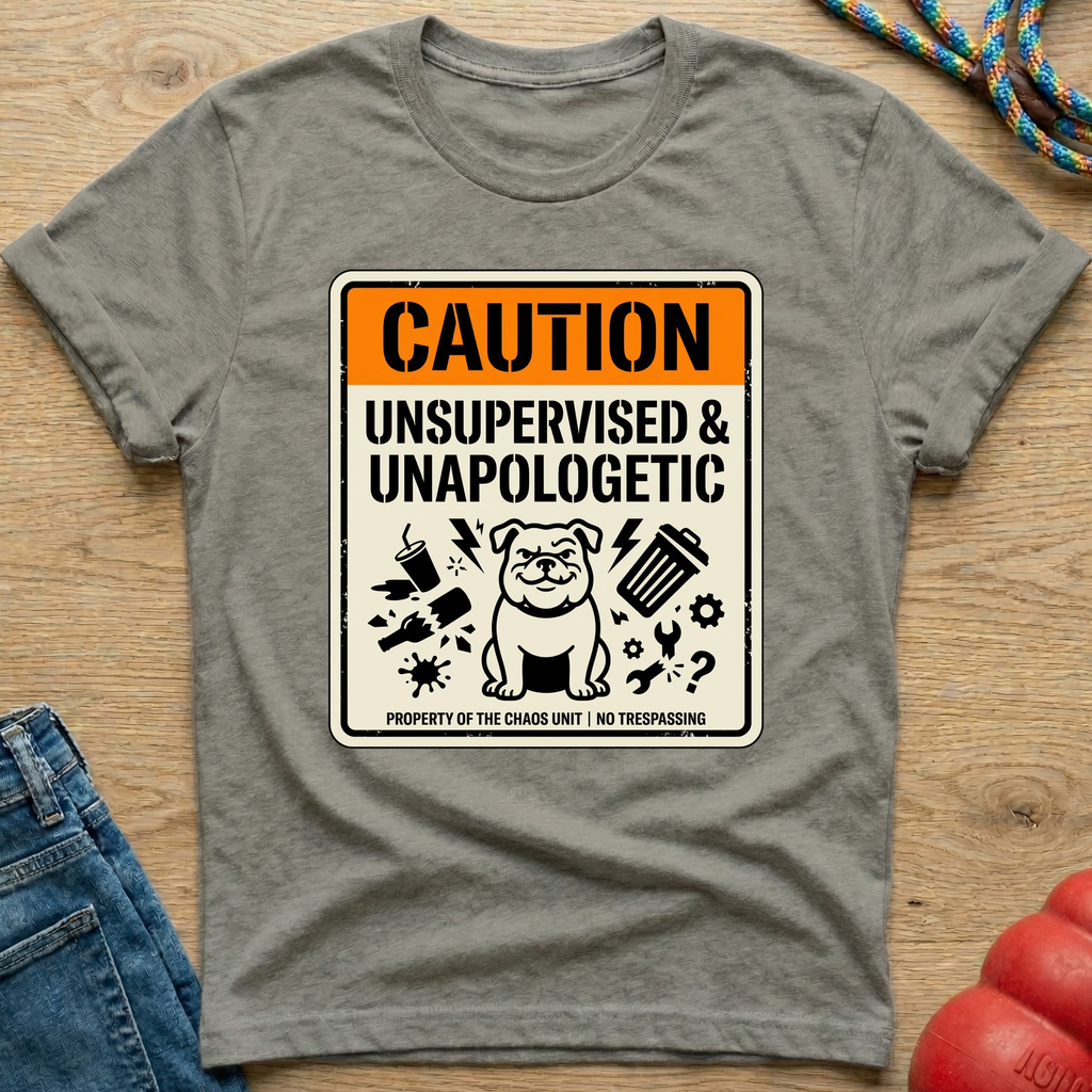 Unsupervised and unapologetic T-Shirt