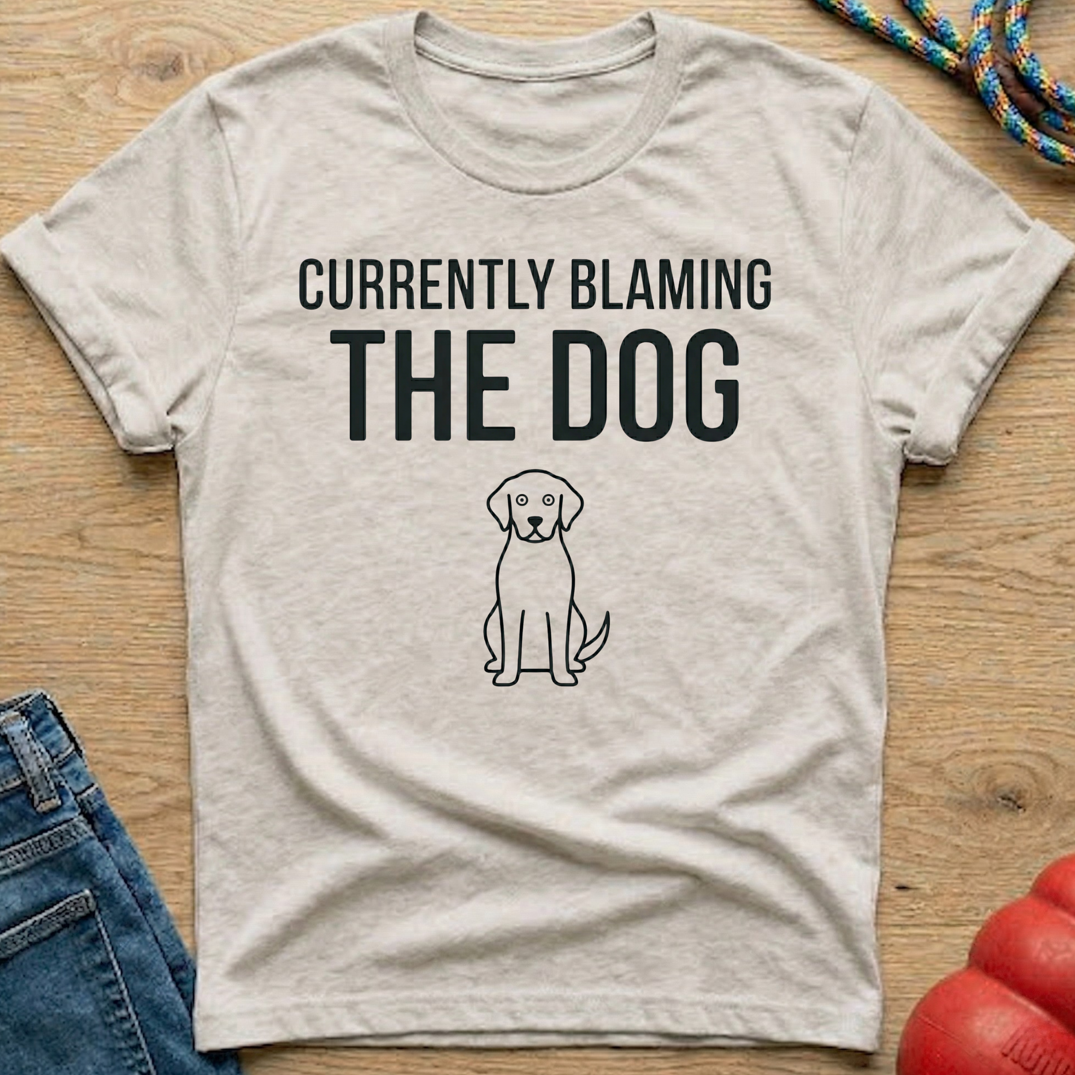 Blaming Dog 1  T-Shirt