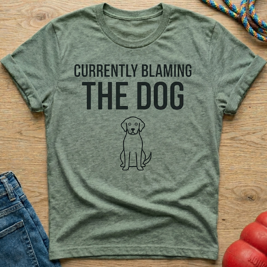 Blaming Dog 1  T-Shirt