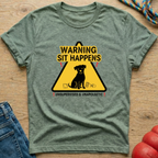Warning unsupervisedT-Shirt