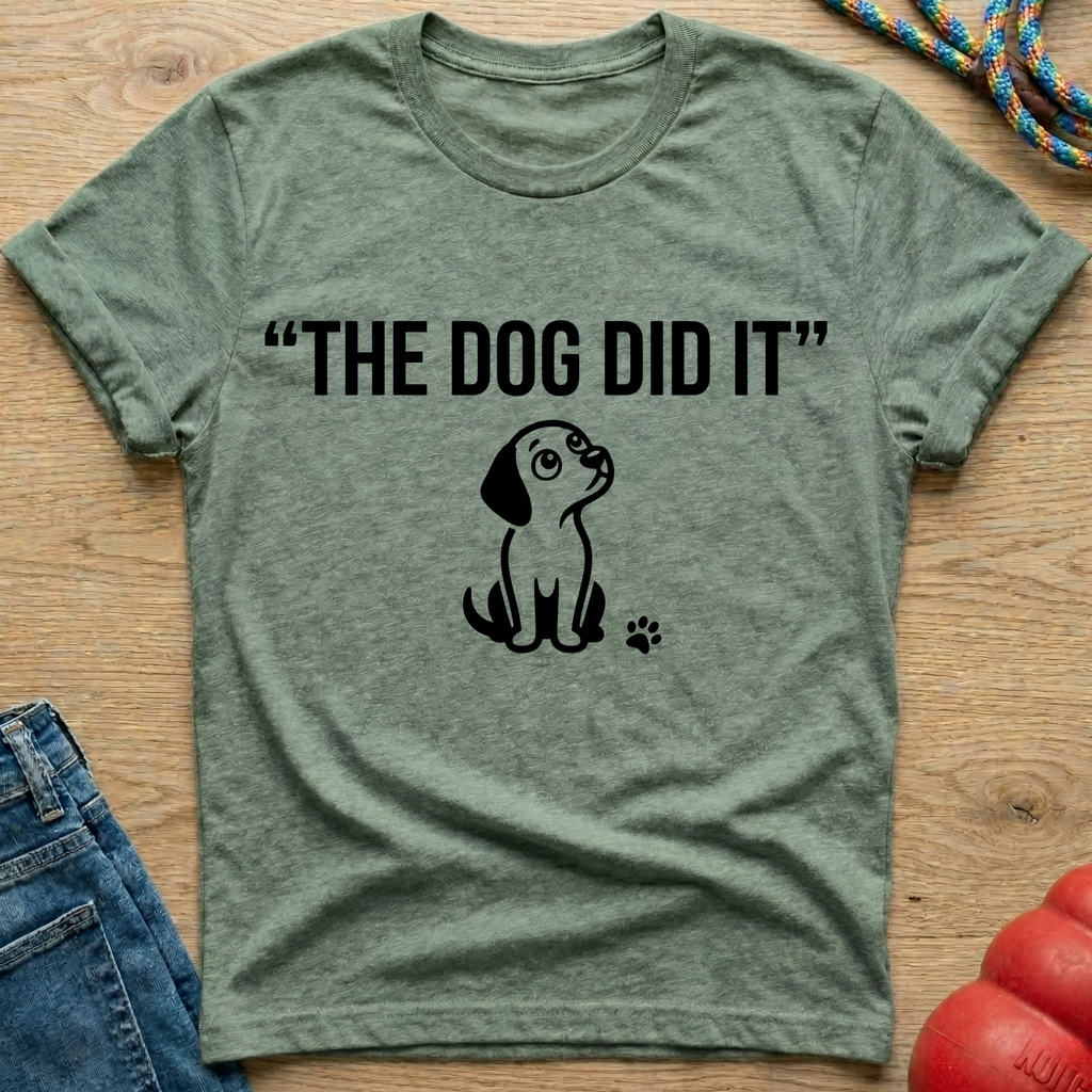 The Dog Did It 3 T-Shirt