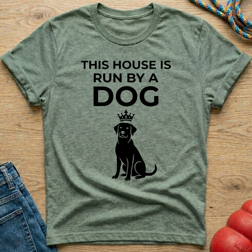 Run by a Dog T-Shirt
