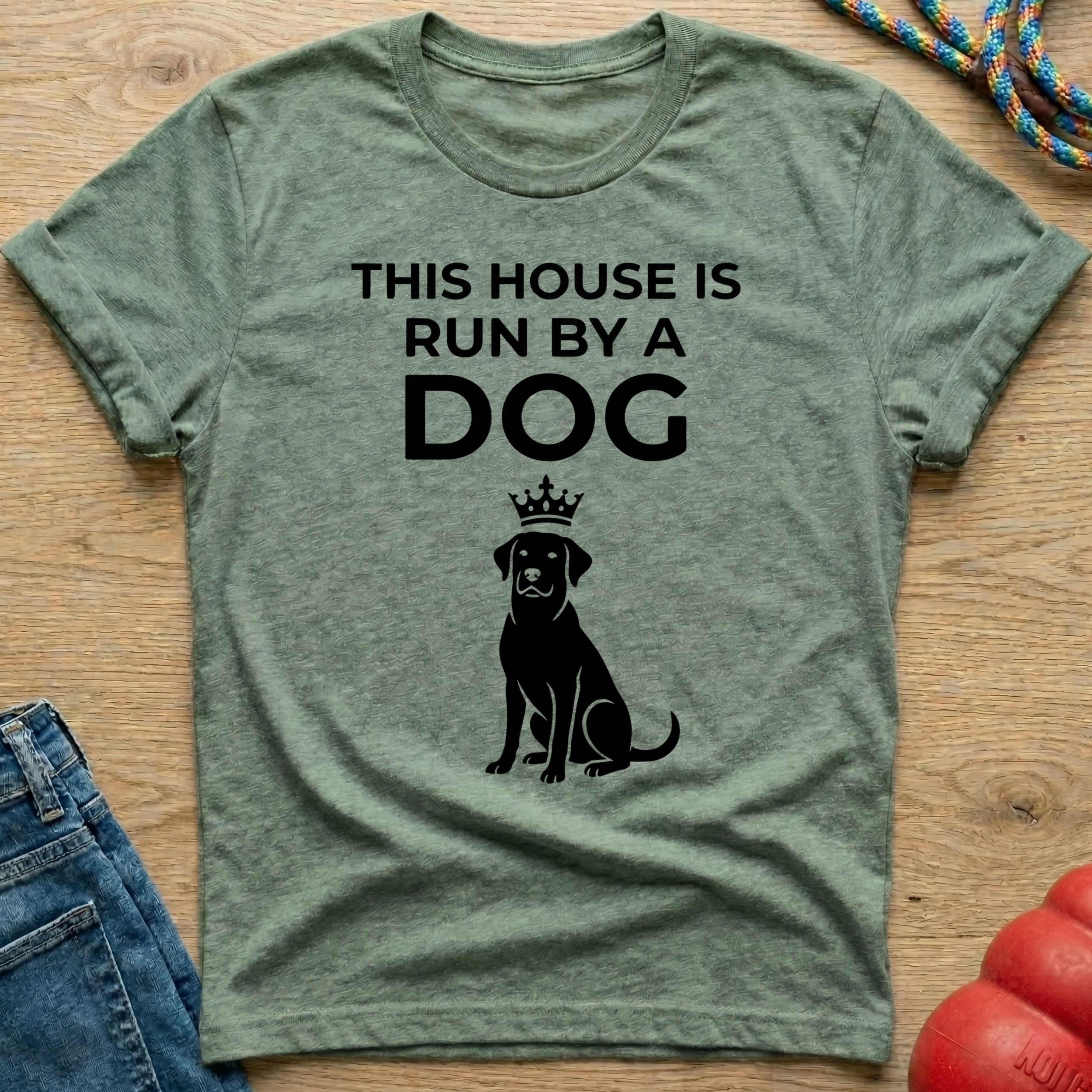 Run by a Dog T-Shirt