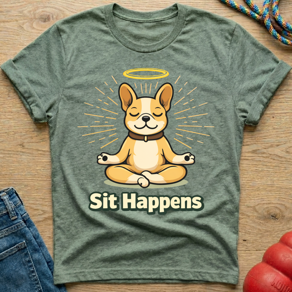 Angel Sit Happens T‑Shirt