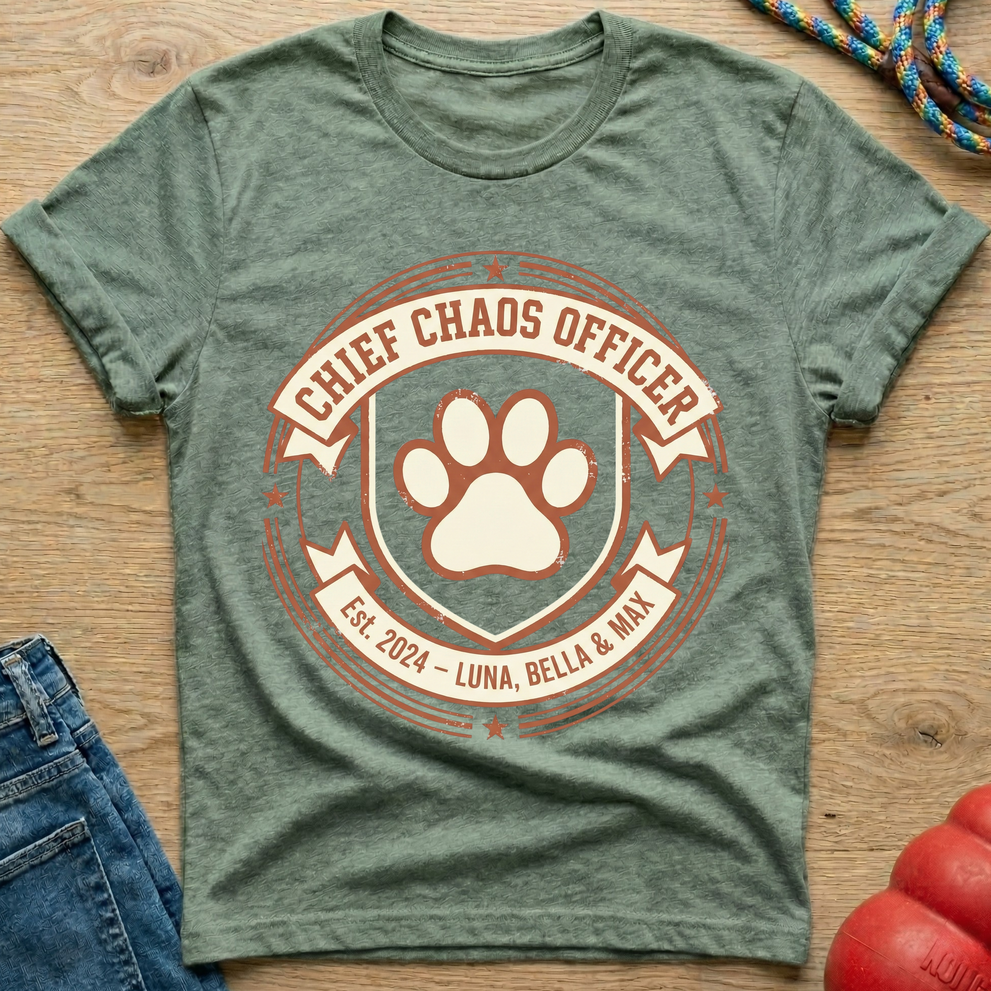 Custom Chaos Officer T-Shirt