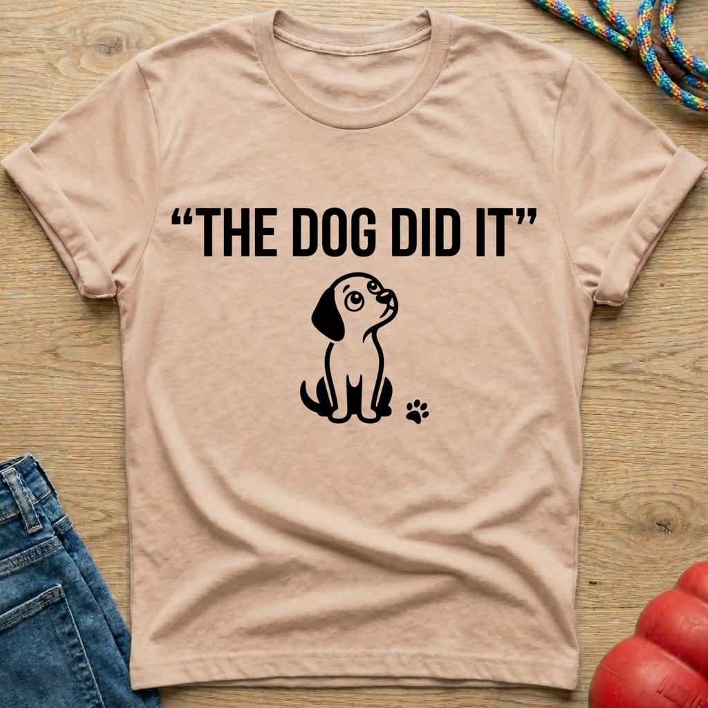 The Dog Did It 3 T-Shirt
