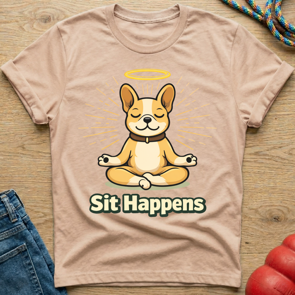 Angel Sit Happens T‑Shirt