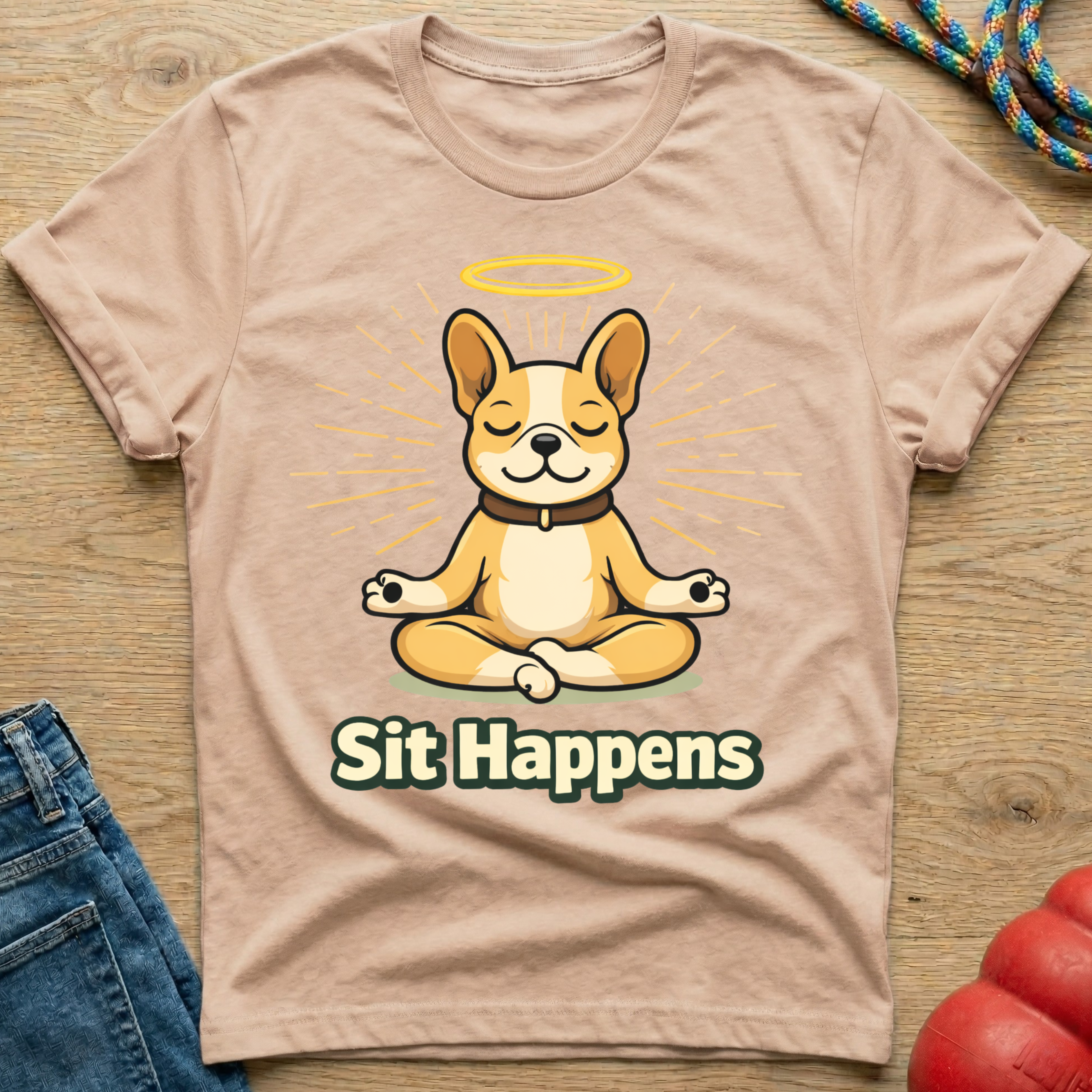 Angel Sit Happens T‑Shirt