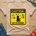 Cat In Charge T-Shirt