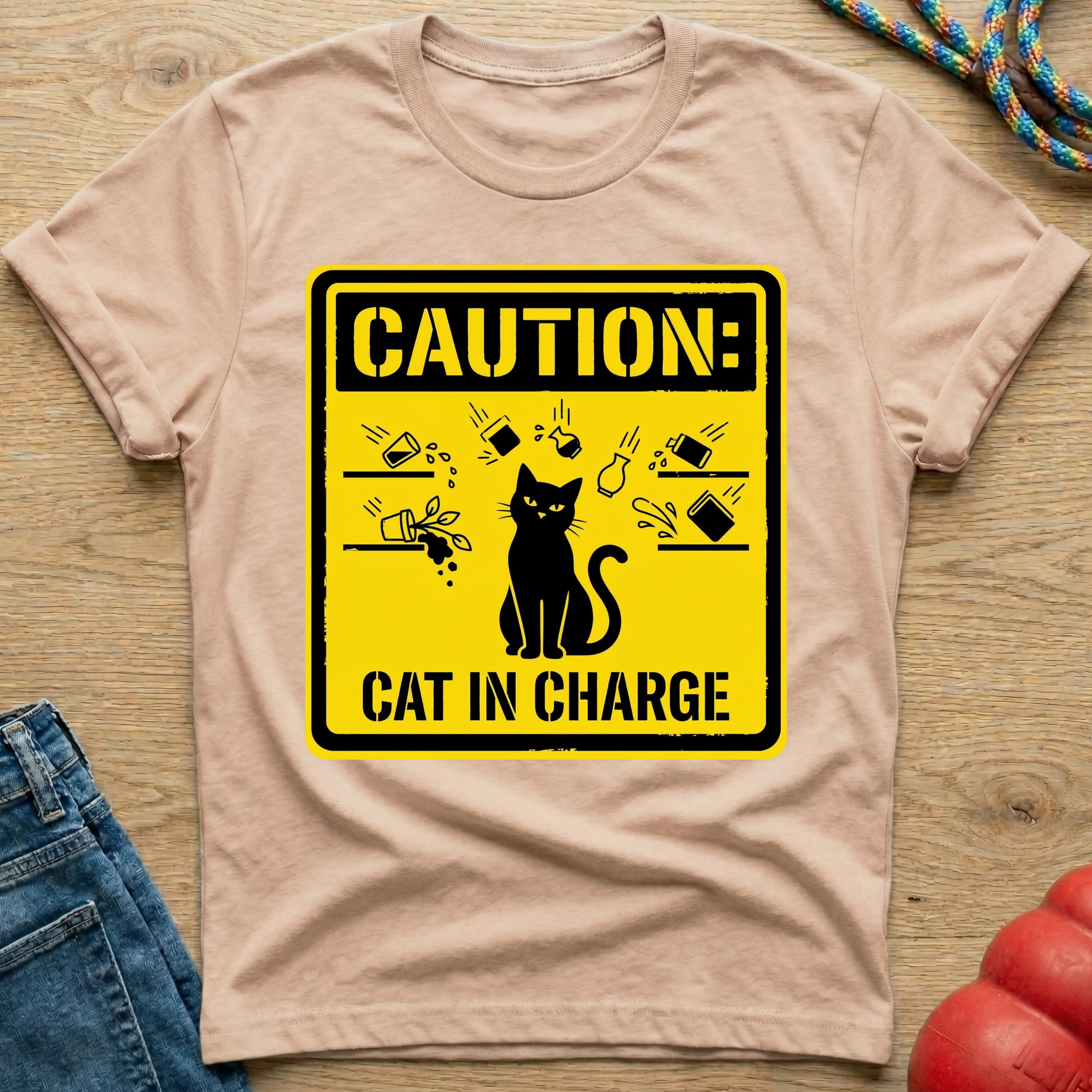 Cat In Charge T-Shirt