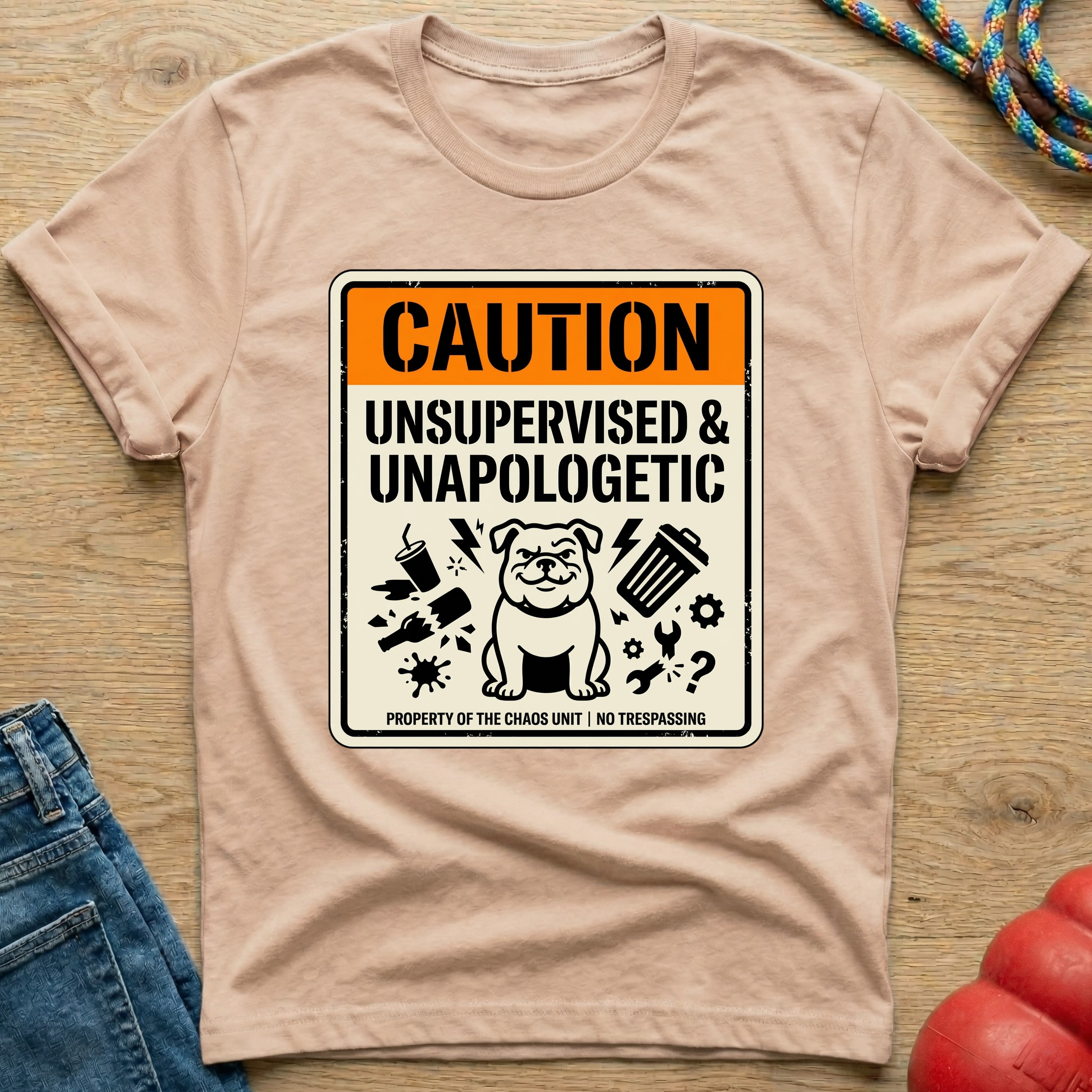 Unsupervised and unapologetic T-Shirt