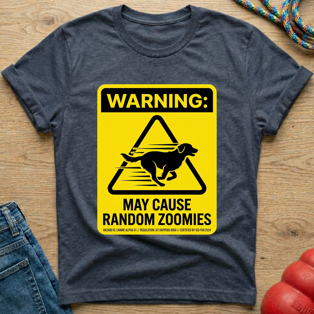 Warning Random Zoomies T-Shirt