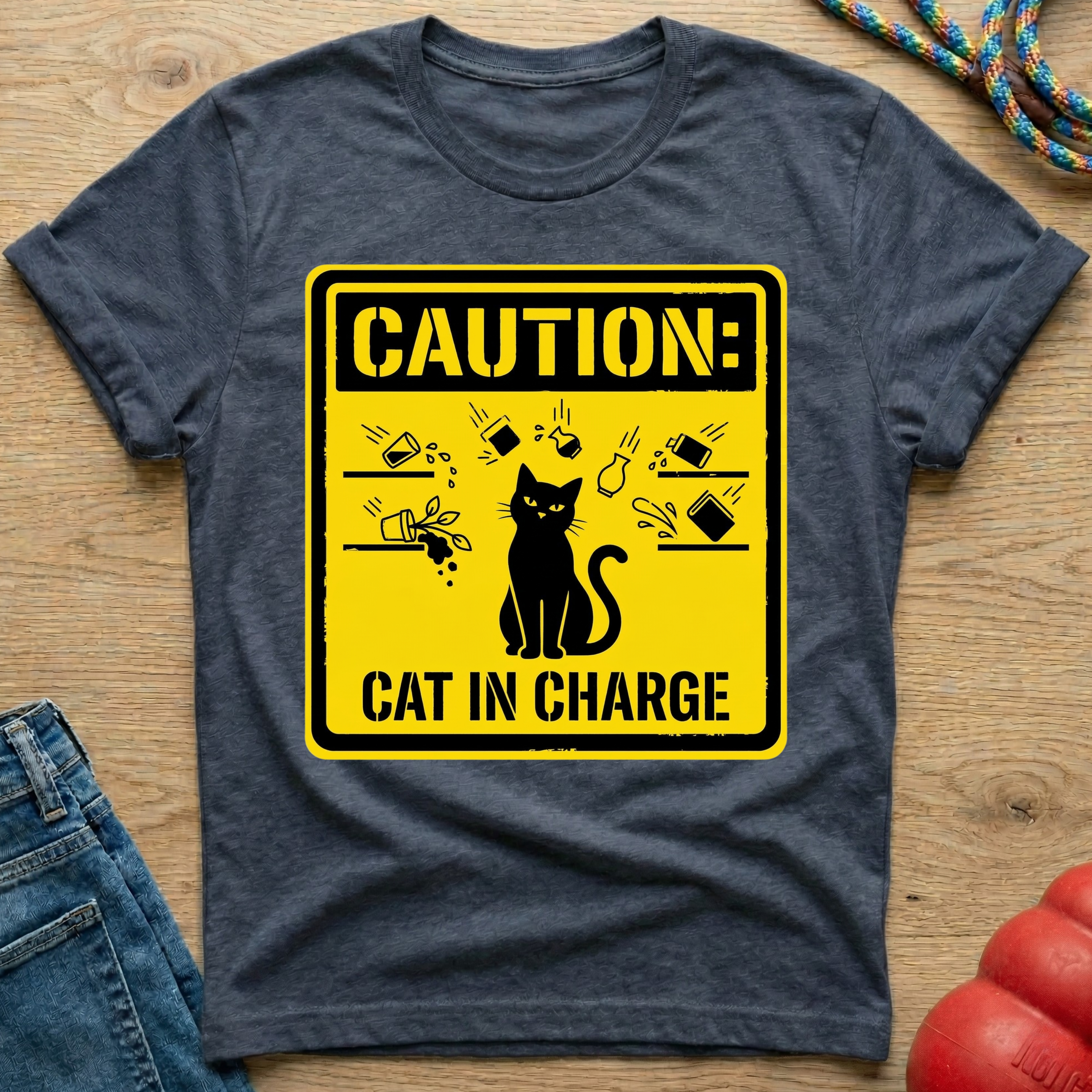 Cat In Charge T-Shirt
