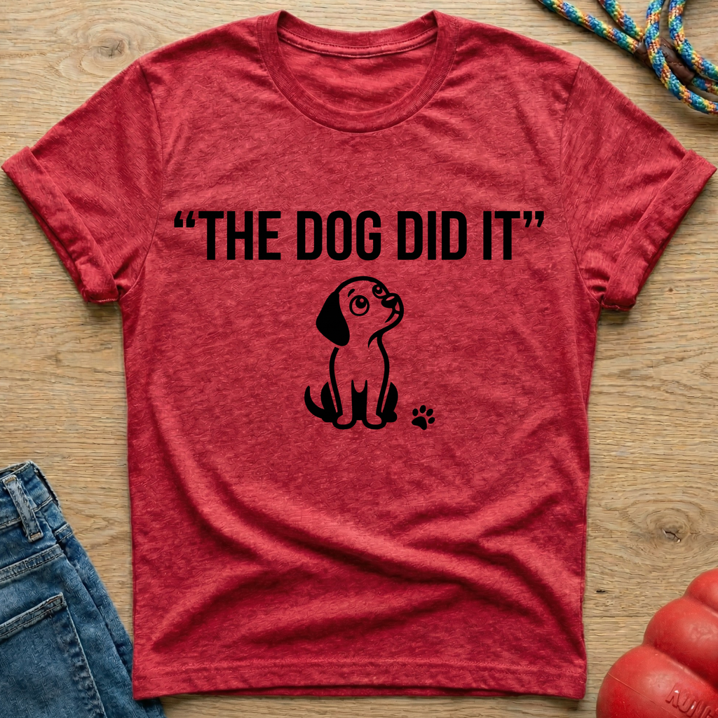 The Dog Did It 3 T-Shirt