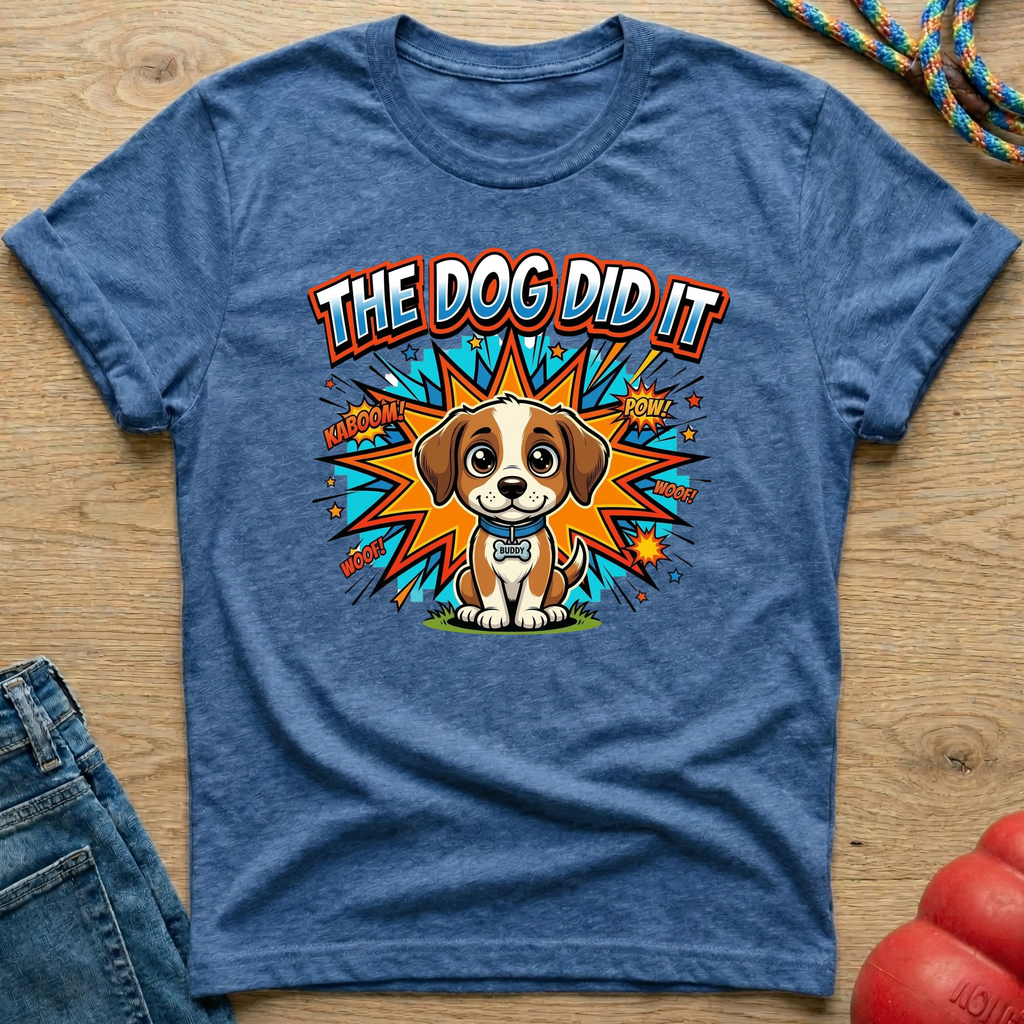 Dog did it 1  T-Shirt