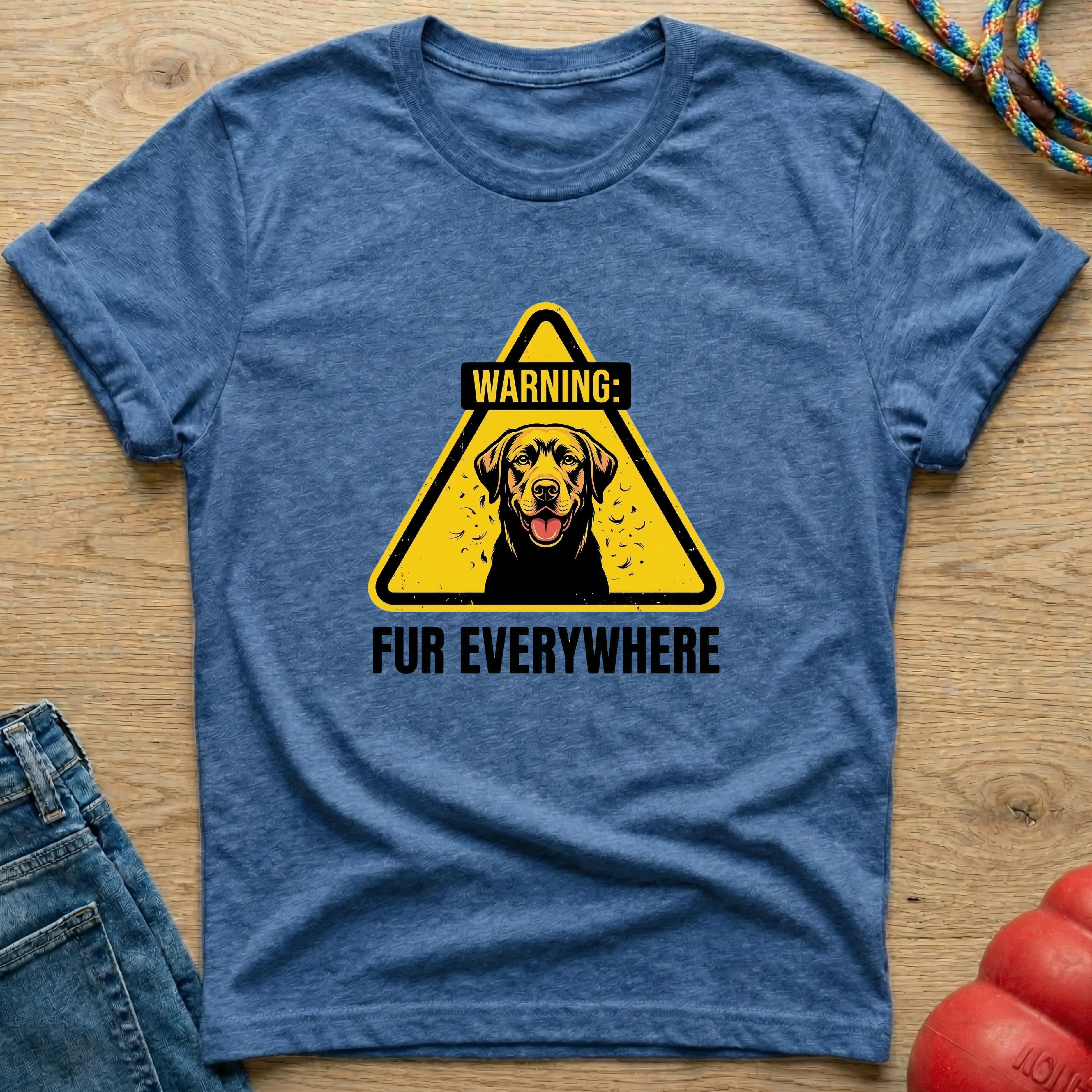 Warning fur everywhere T-Shirt