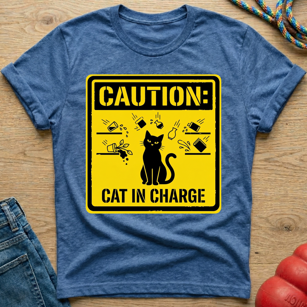 Cat In Charge T-Shirt
