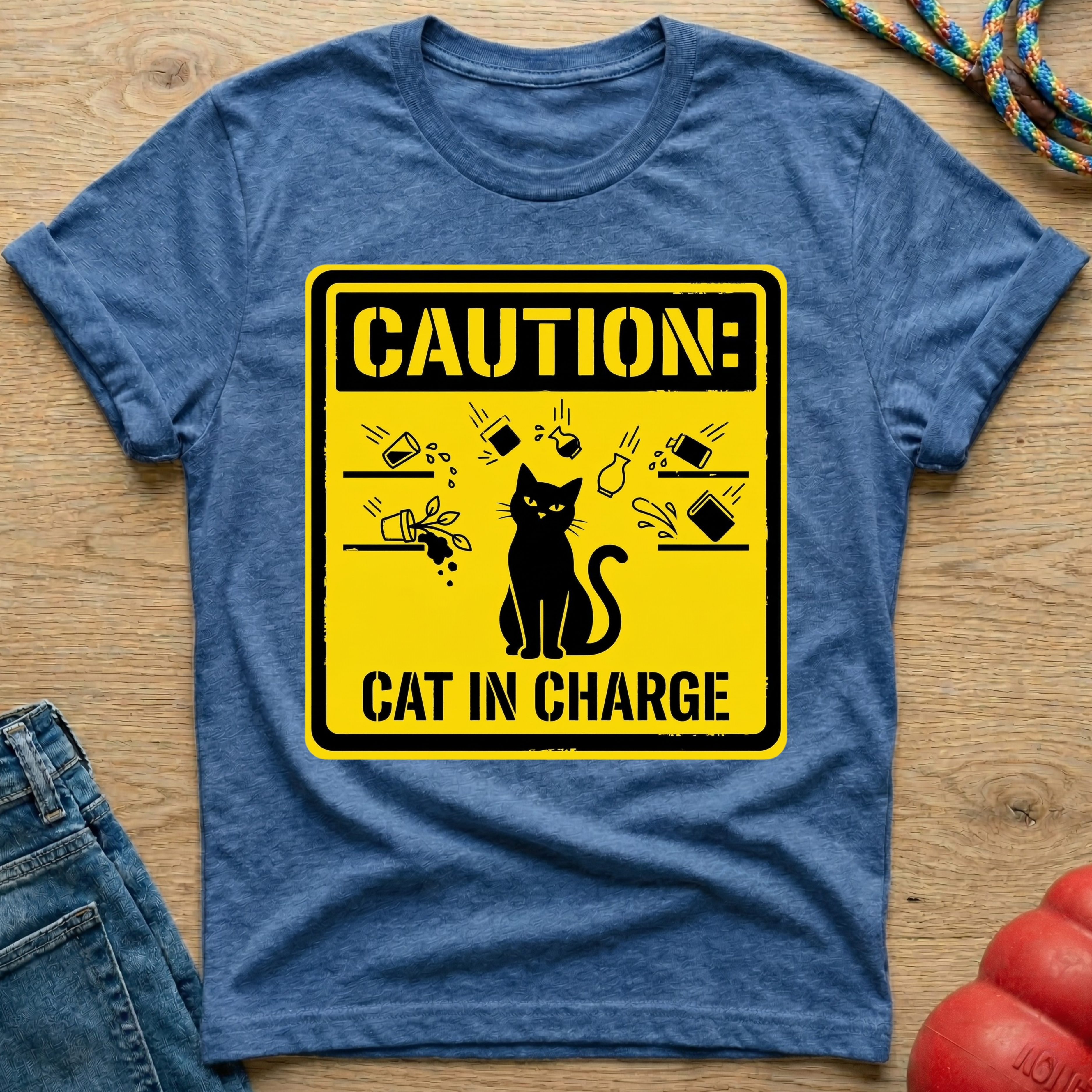 Cat In Charge T-Shirt
