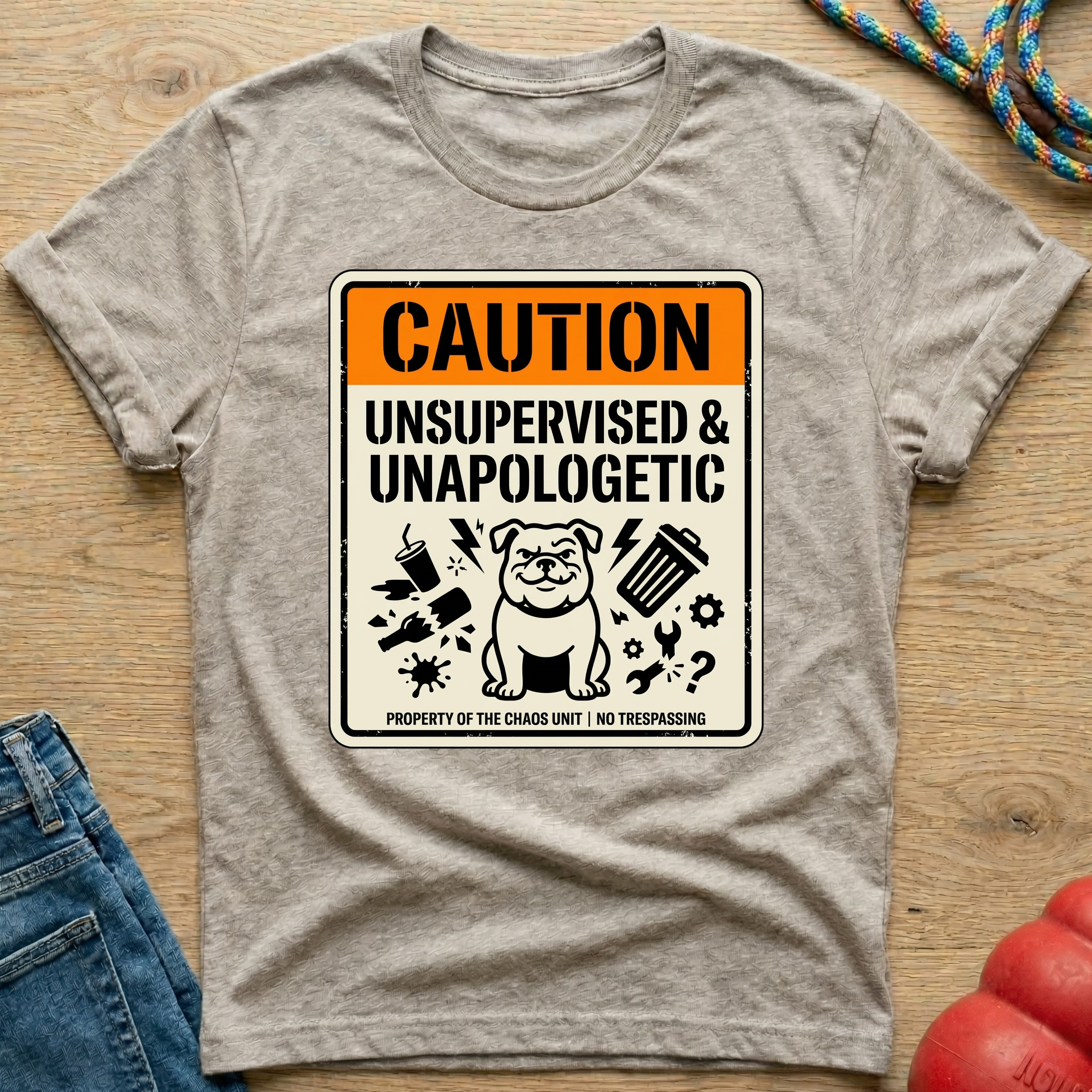 Unsupervised and unapologetic T-Shirt