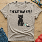 The Cat Was Here T-Shirt