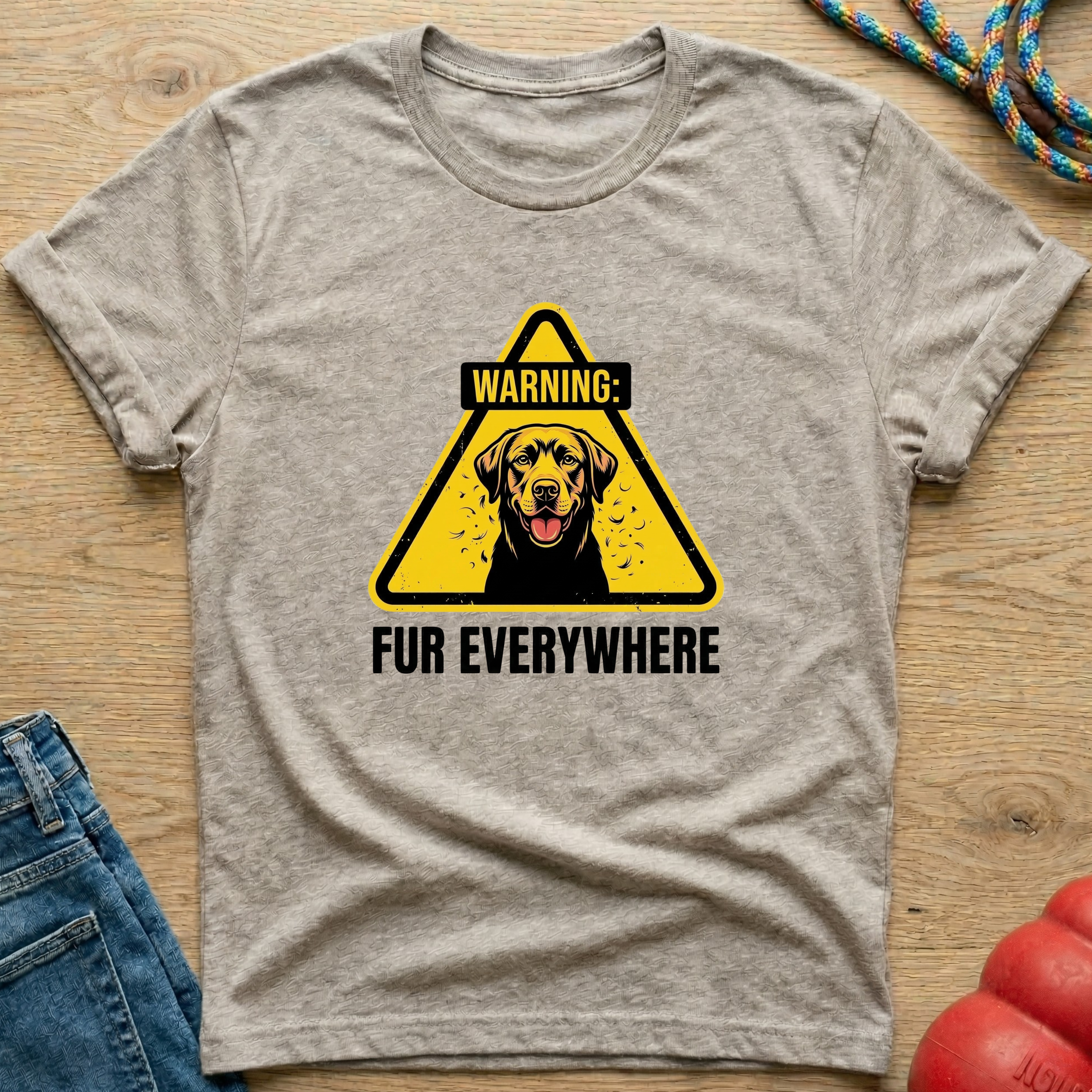 Warning fur everywhere T-Shirt