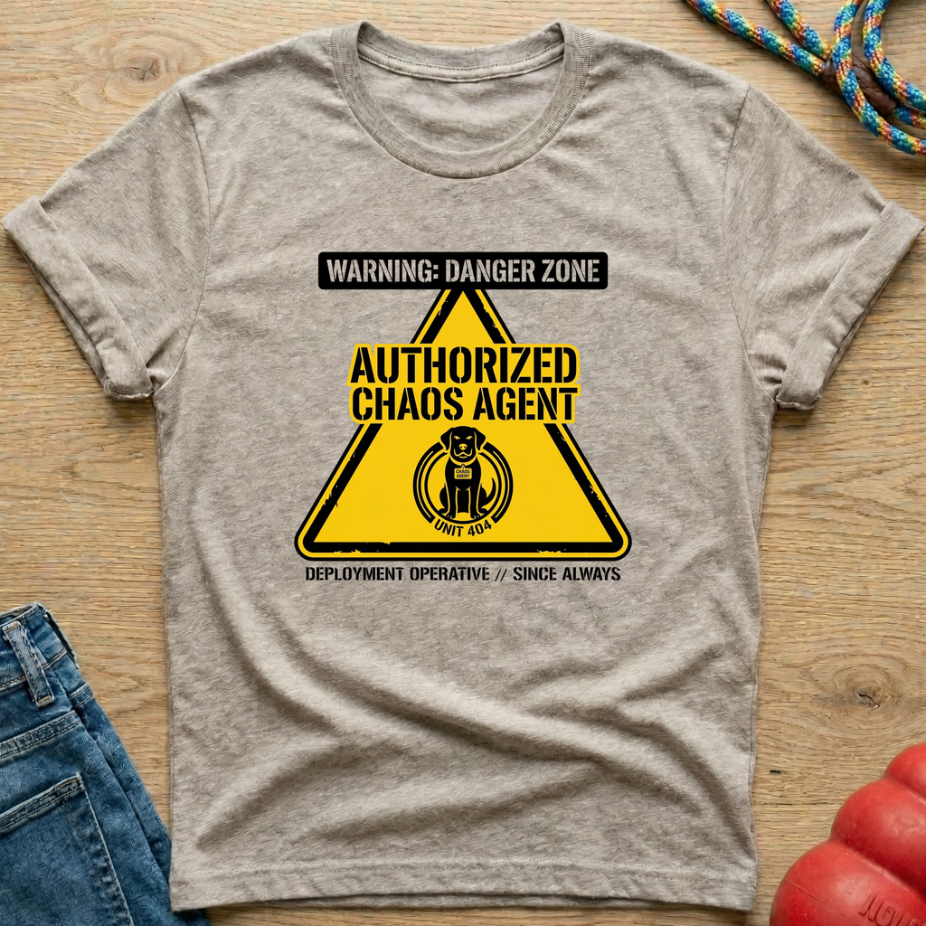 Warning Chaos Agent T-Shirt