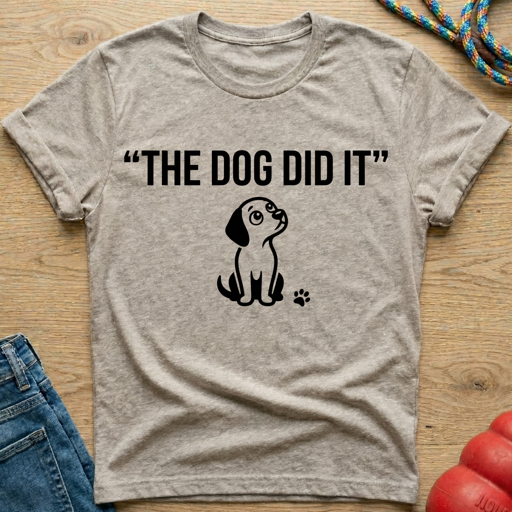 The Dog Did It 3 T-Shirt