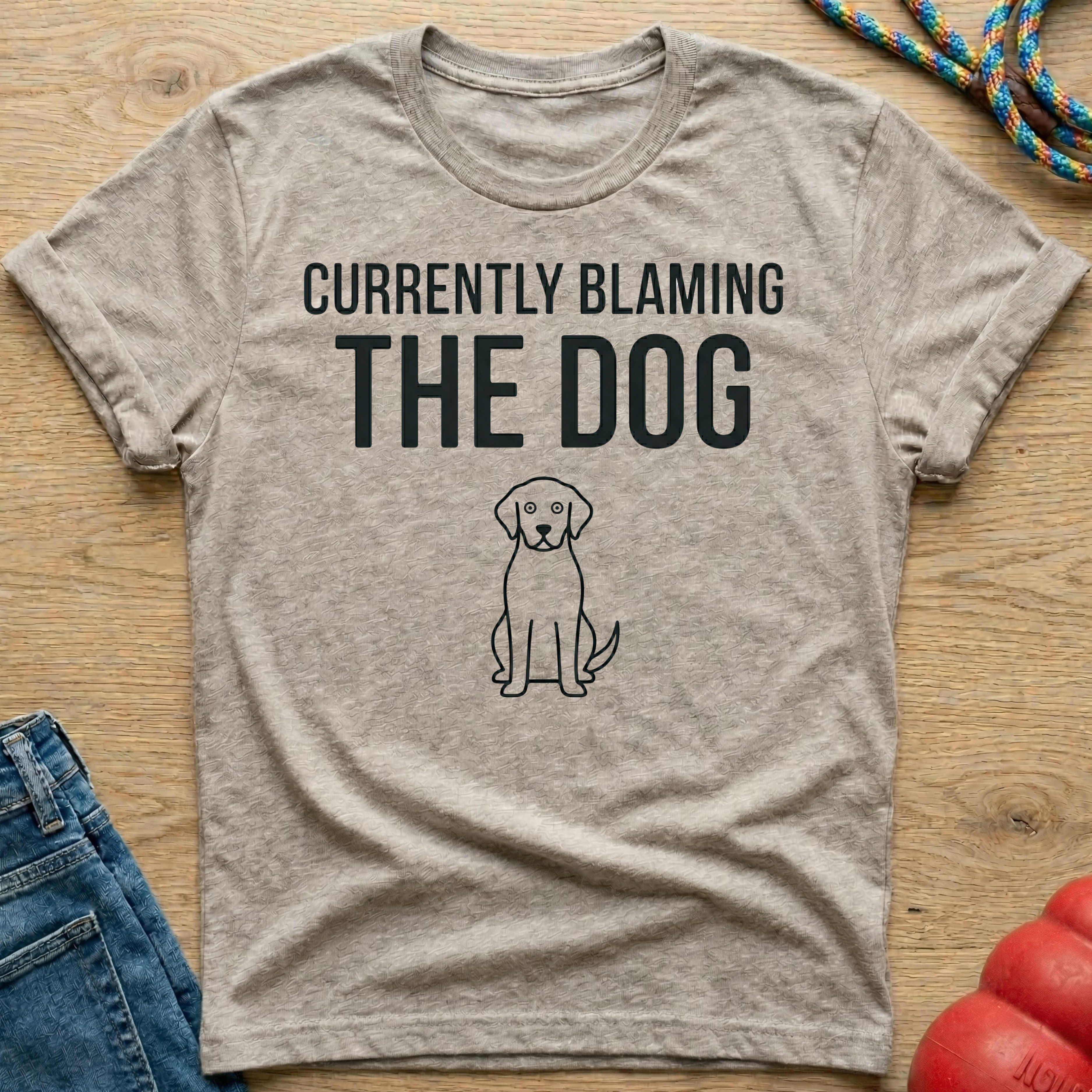 Blaming Dog 1  T-Shirt