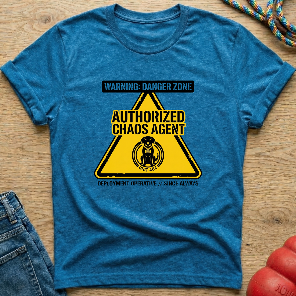 Warning Chaos Agent T-Shirt
