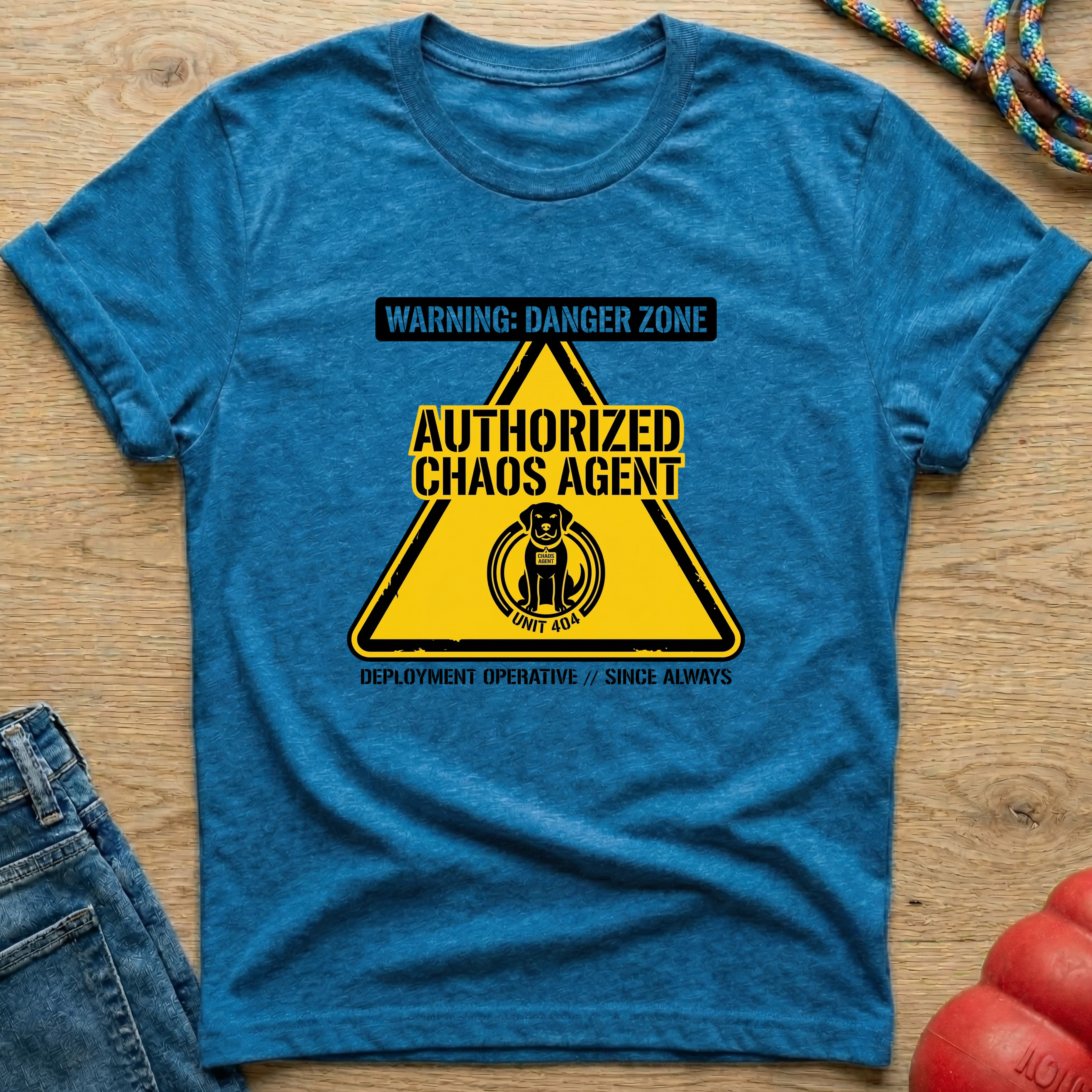 Warning Chaos Agent T-Shirt
