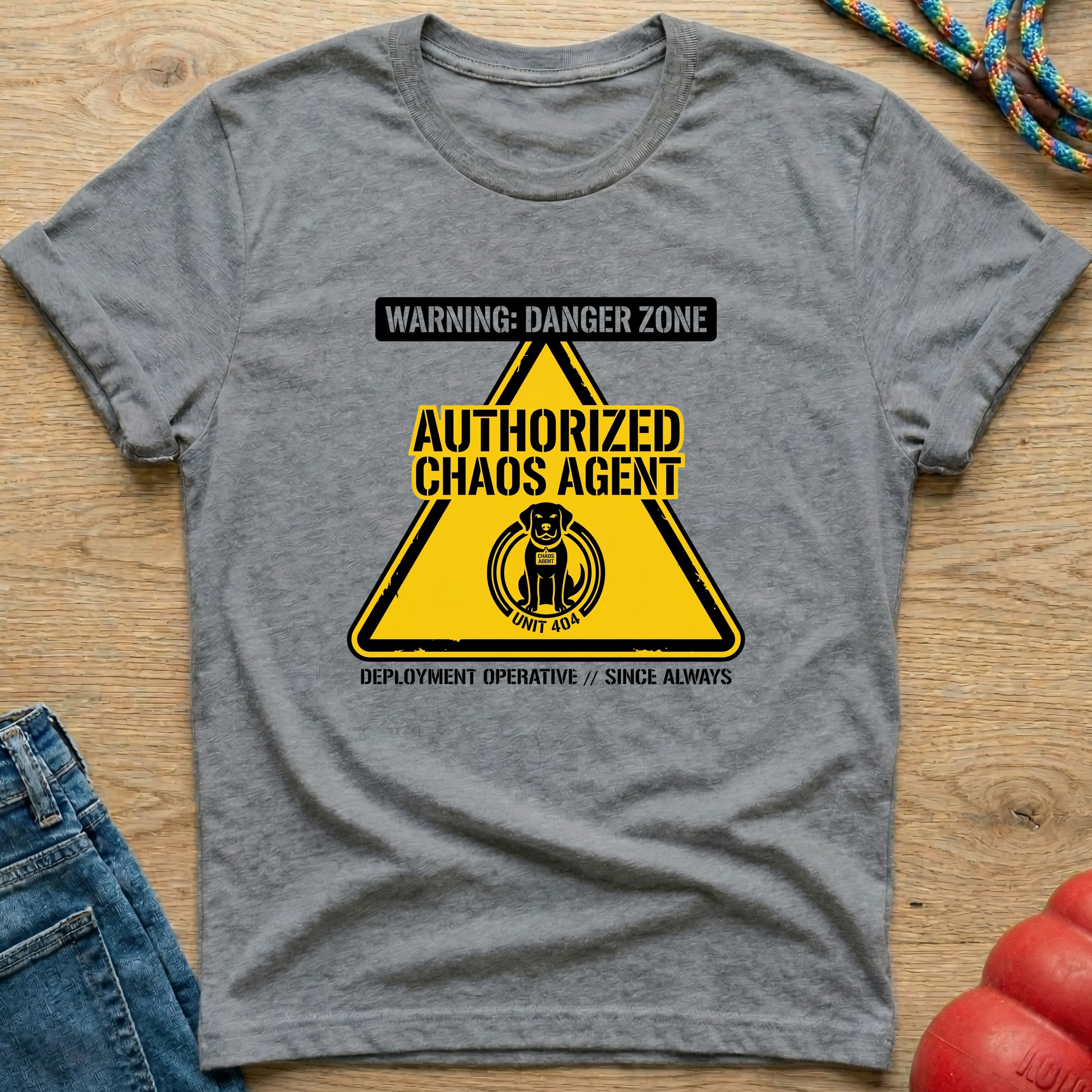Warning Chaos Agent T-Shirt