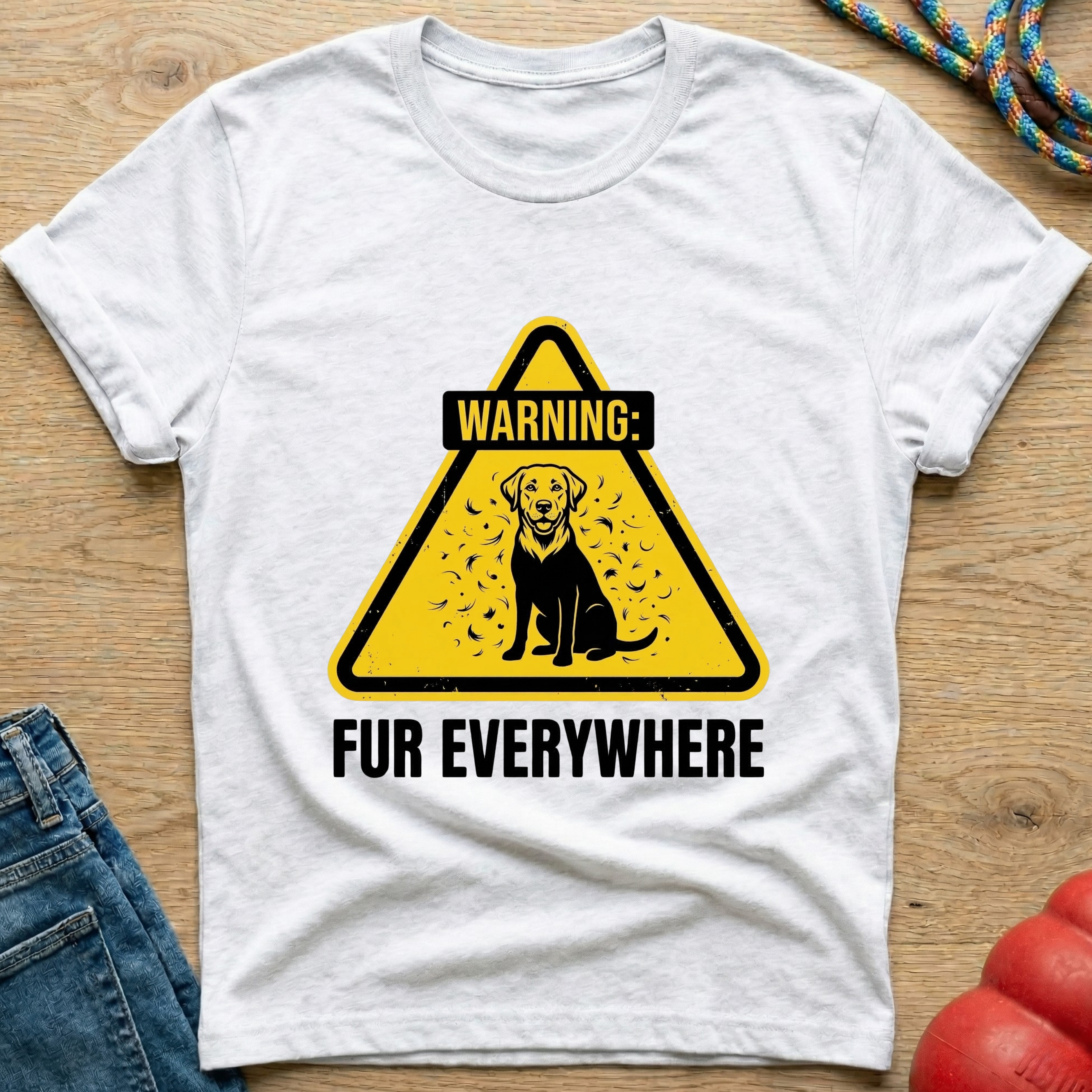 Warning Fur Everywhere T-Shirt