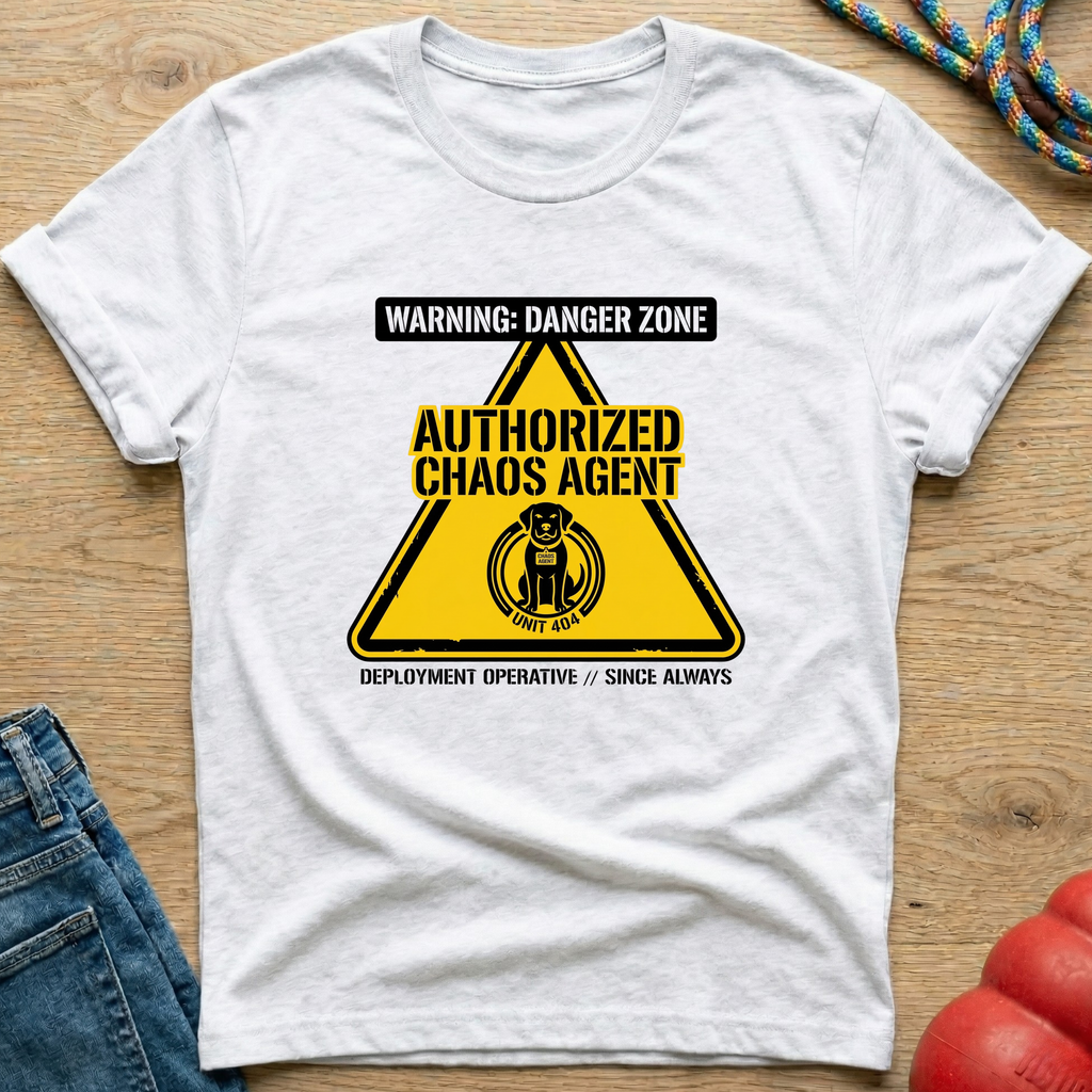 Warning Chaos Agent T-Shirt
