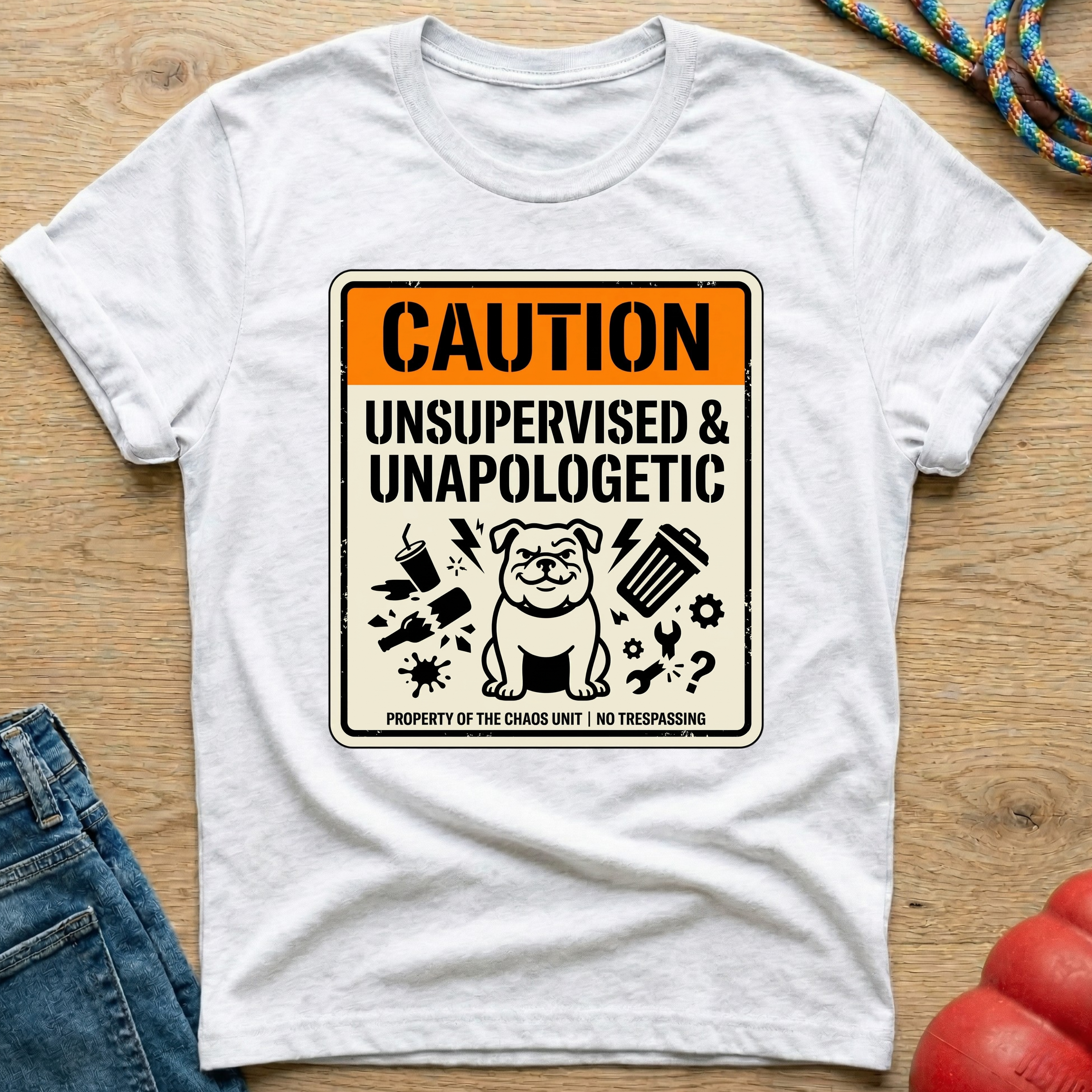Unsupervised and unapologetic T-Shirt