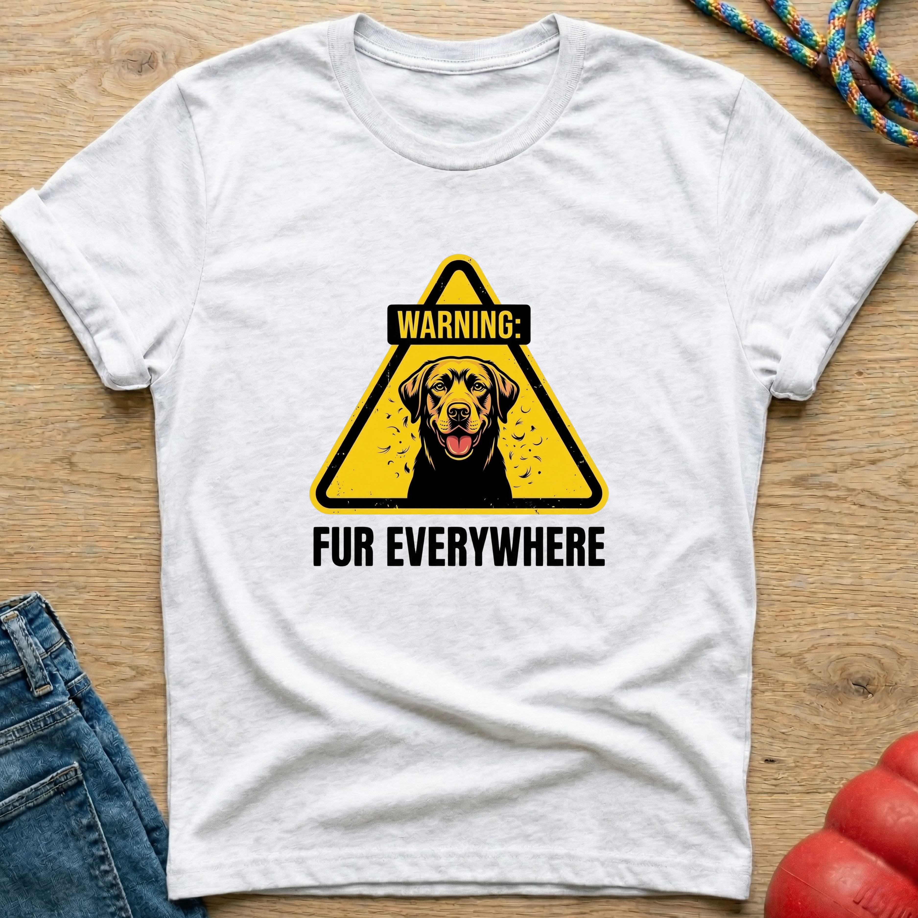 Warning fur everywhere T-Shirt