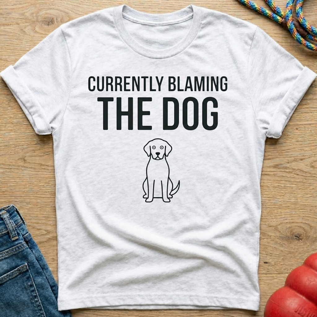 Blaming Dog 1  T-Shirt